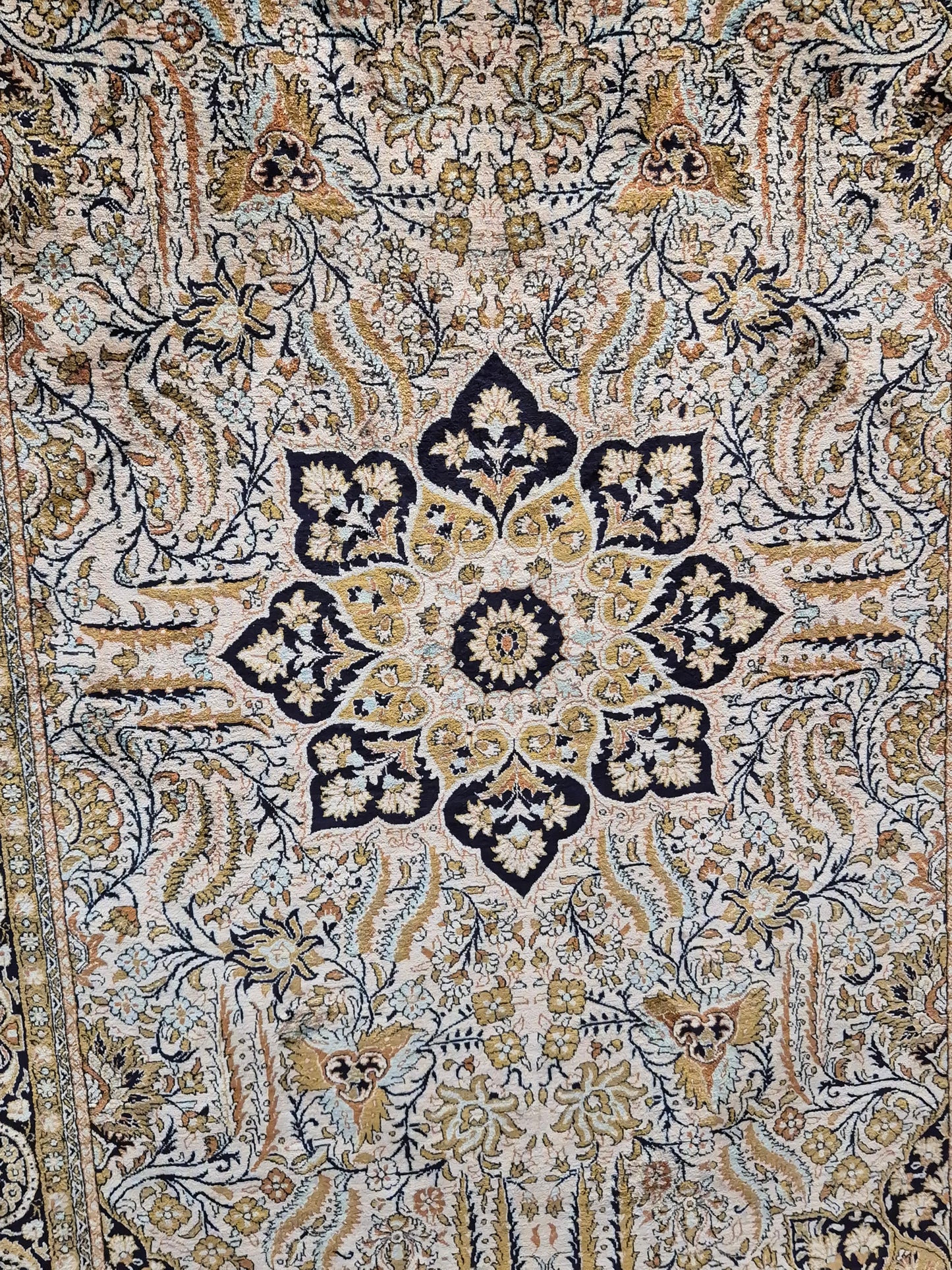 Exklusiver Ghom Teppich – Seide auf Seide, sehr fein Orientteppich