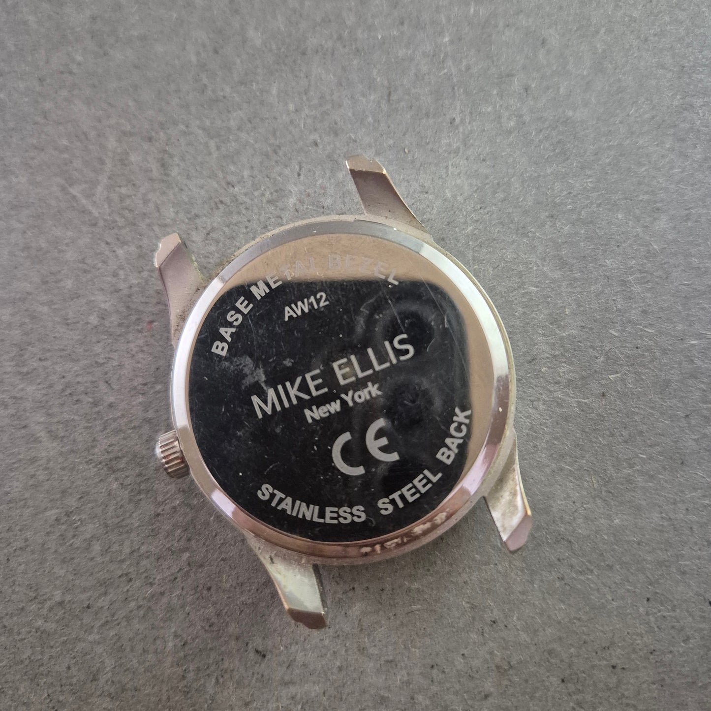 Mike Ellis Herren Uhr mit Schwarzem Zifferblatt