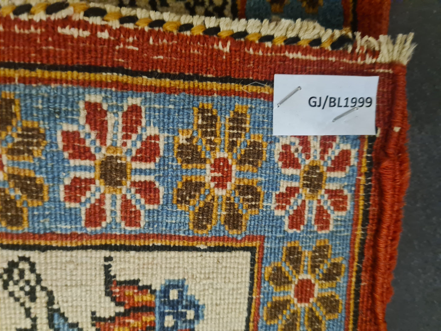 Perserteppich Orientteppich Handgeknüpfter Teppich Ghoum 210x145cm