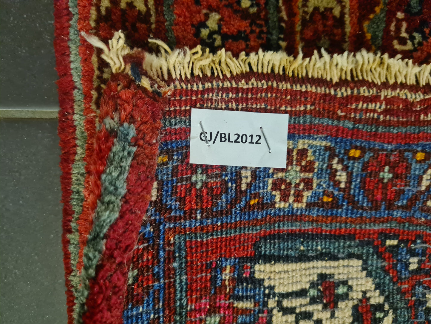 Perserteppich Orientteppich Handgeknüpfter Teppich Bidjar 165x115cm