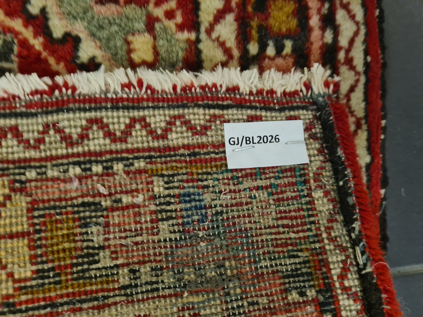 Perserteppich Orientteppich Handgeknüpfter Teppich Bidjar 95x65cm