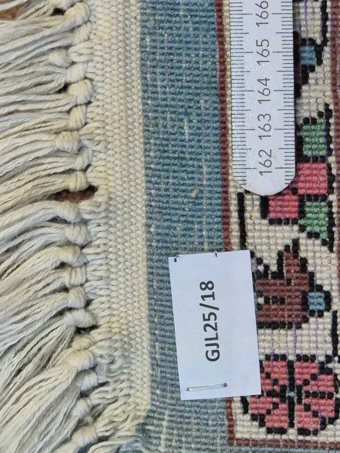 Kaschmir Seide Ghom Teppich Medaillon feine Handknüpfung