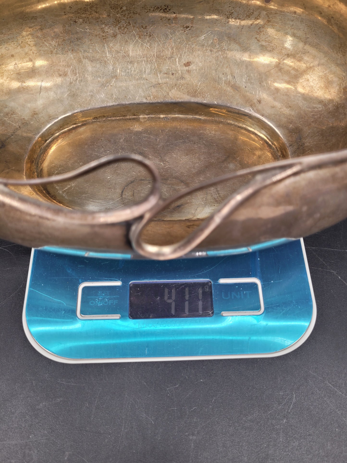 Schale Sterling Silber 925er Jugendstil Art Nouveau 411g