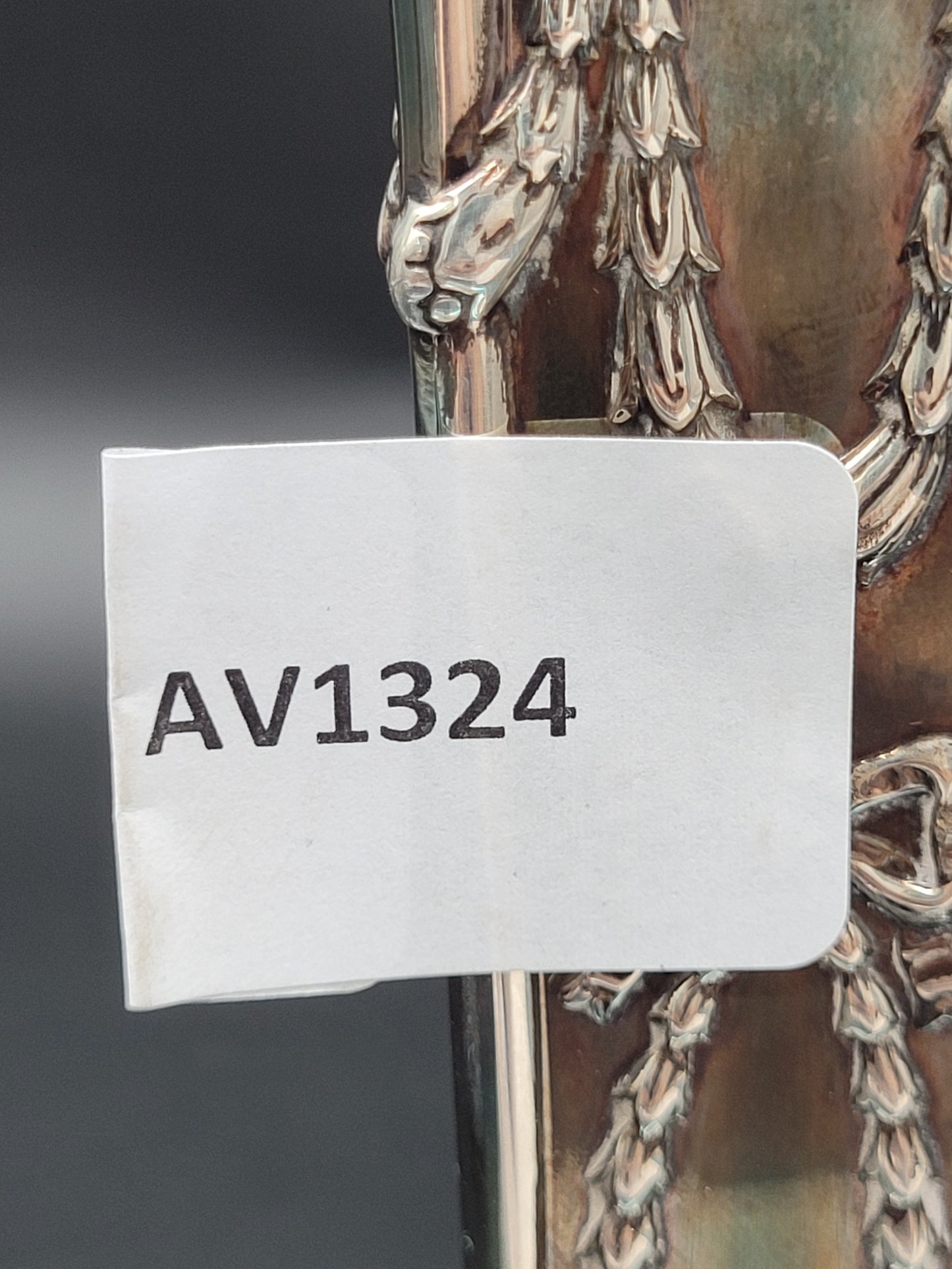 Paar Kerzenständer 925er Sterling Silber im Regency Stil Englische Meistermarke