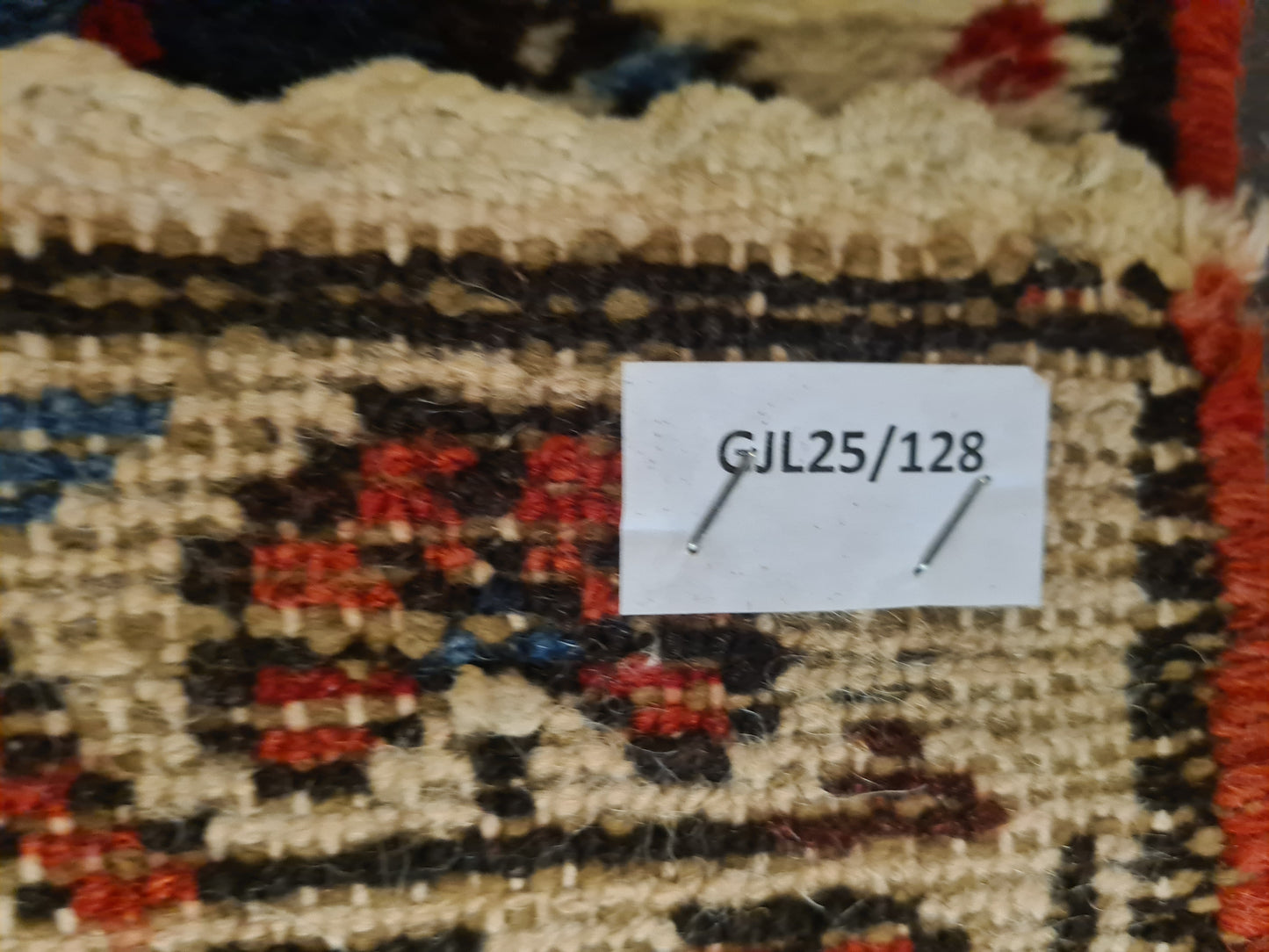 Perserteppich Orientteppich Handgeknüpfter Teppich Afshari 125x75cm