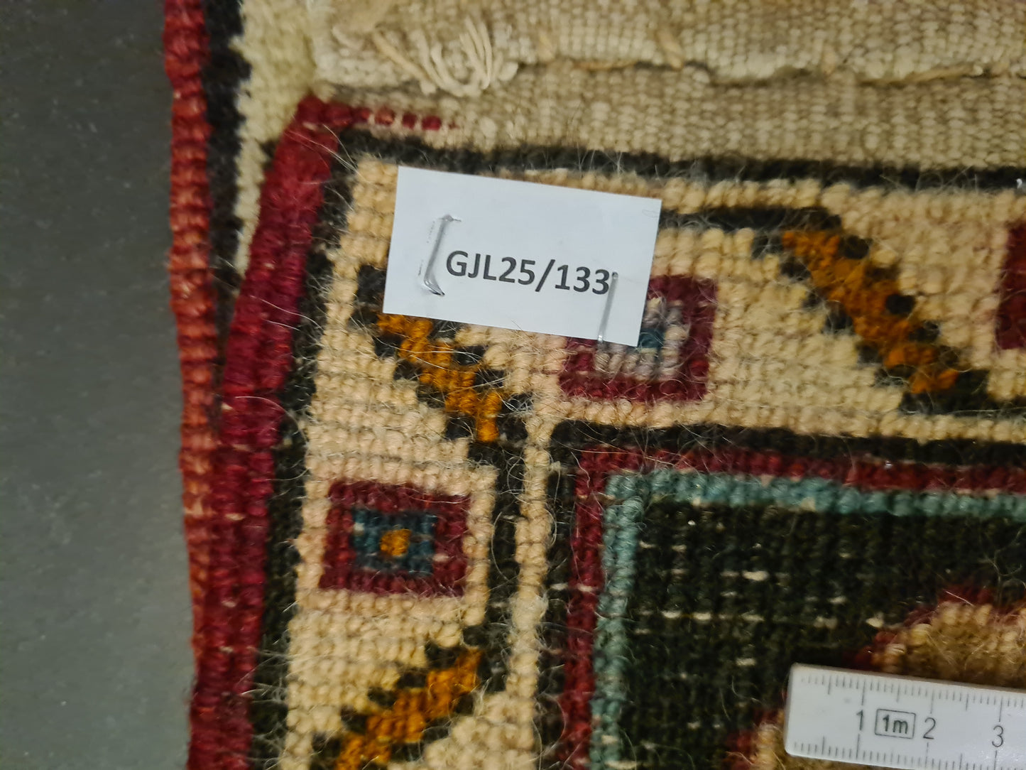 Perserteppich Orientteppich Handgeknüpfter Teppich Yahali 100x50cm