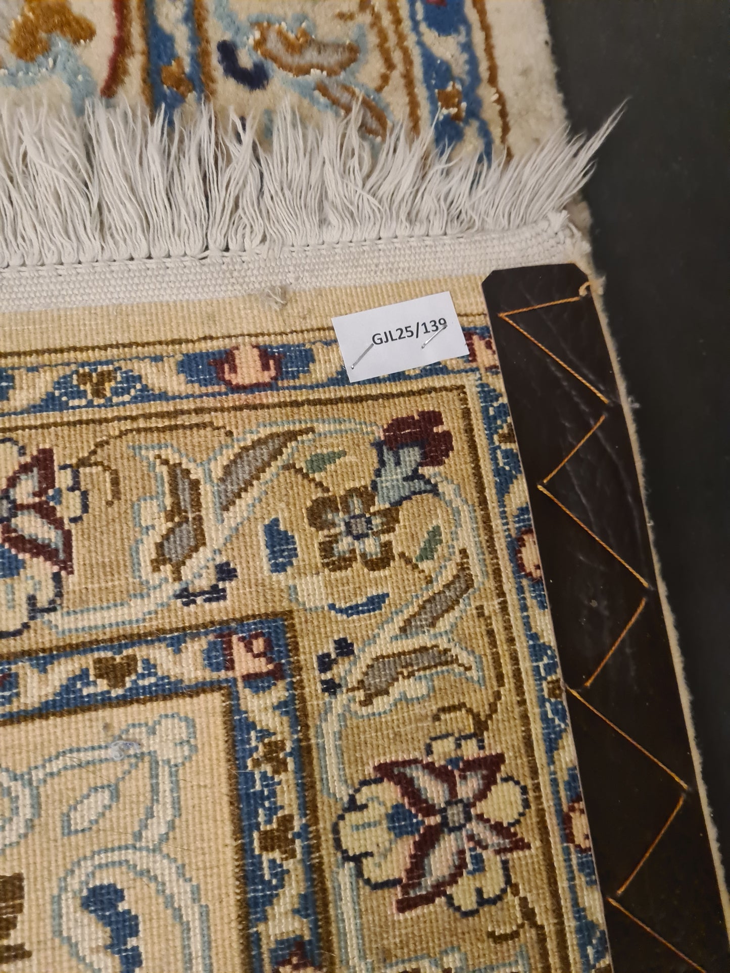 Perserteppich Orientteppich Handgeknüpfter Teppich Nain 9la 410x310cm