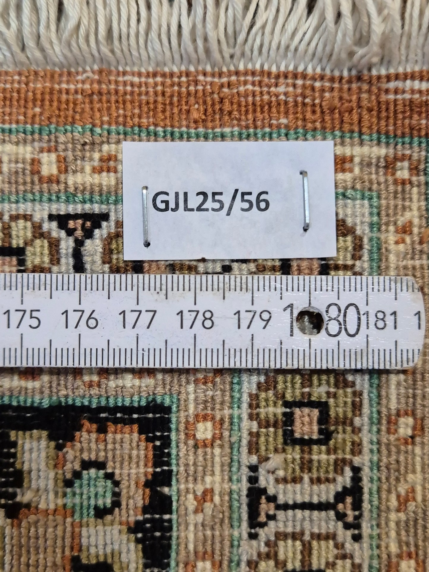 Ghom Seidenteppich Lebensbaum Kaschmir feine Handknüpfung