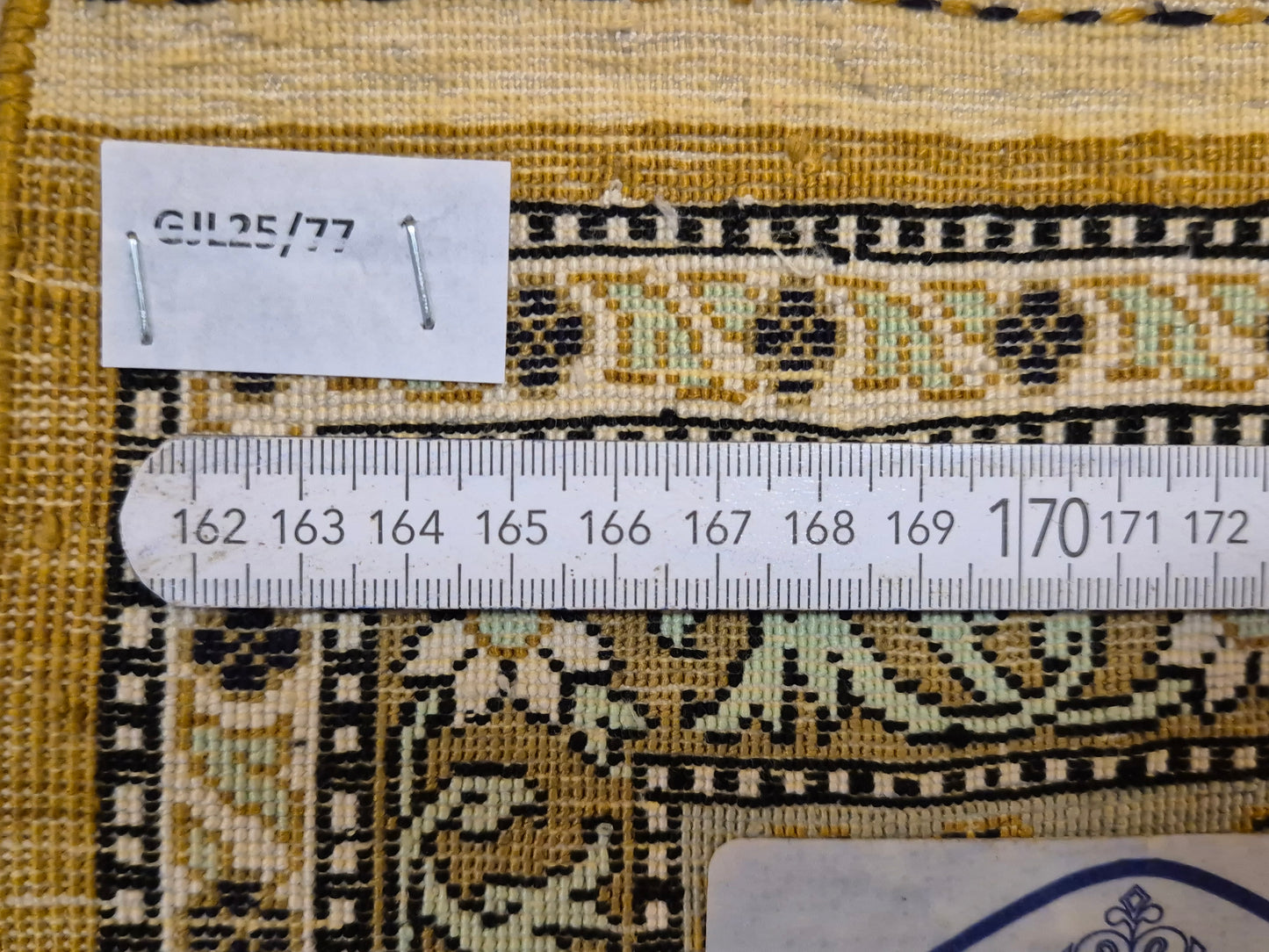 Ghom Seide Teppich Seide auf Seide figürliche Szene feine Knüpfung