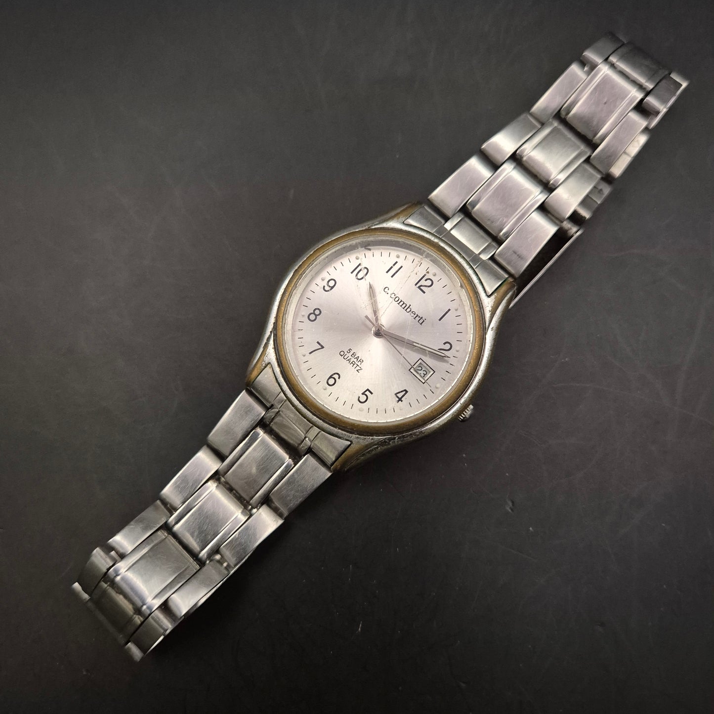 C. Comberti Herren Uhr – Klassisches Design mit Datumsanzeige