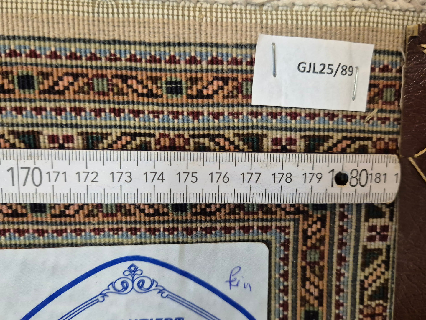 Täbriz Teppich Korkwolle mit Seide feine Knüpfung