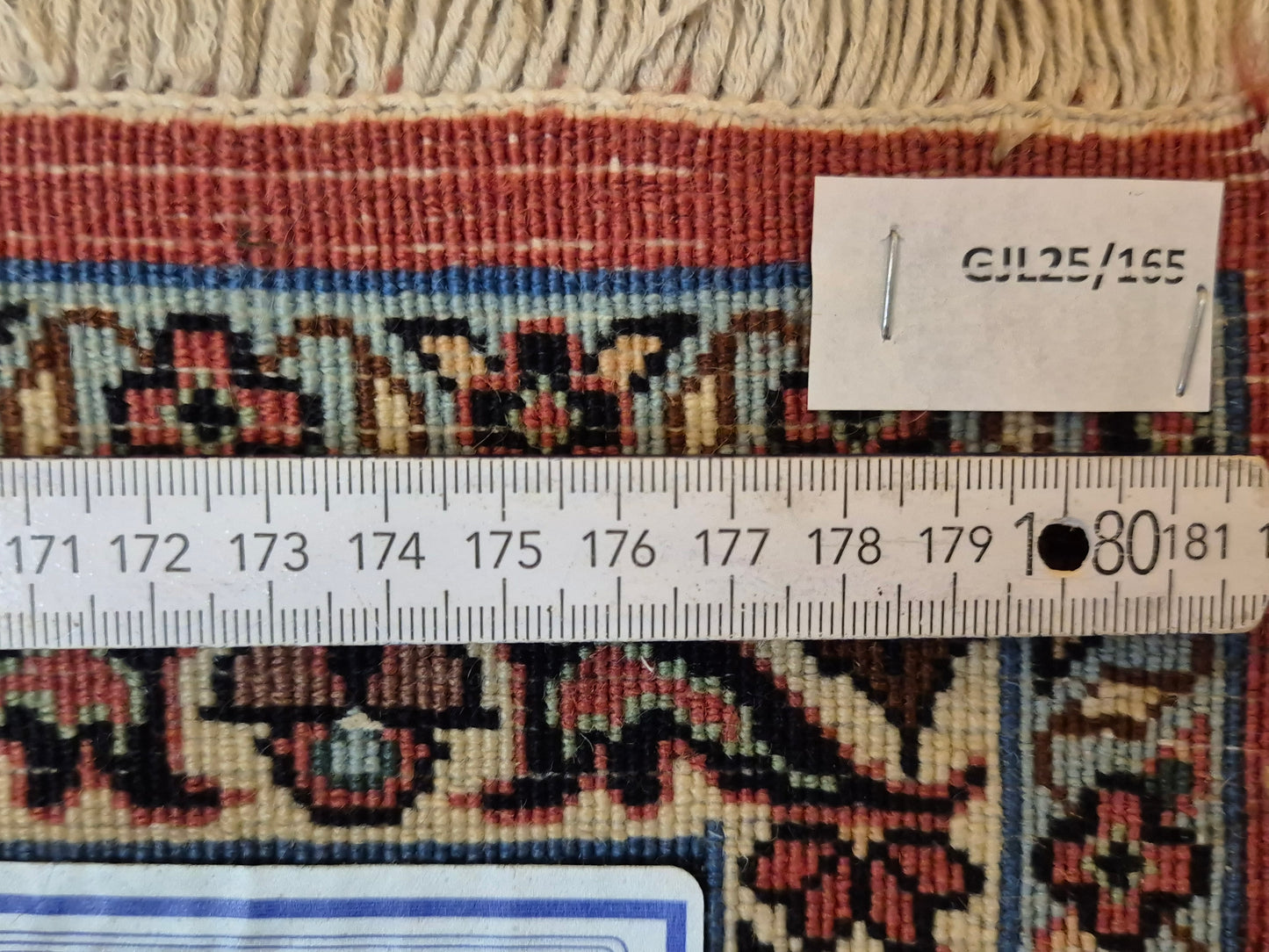 Bidjar Teppich Korkwolle Allover-Muster feine Knüpfung