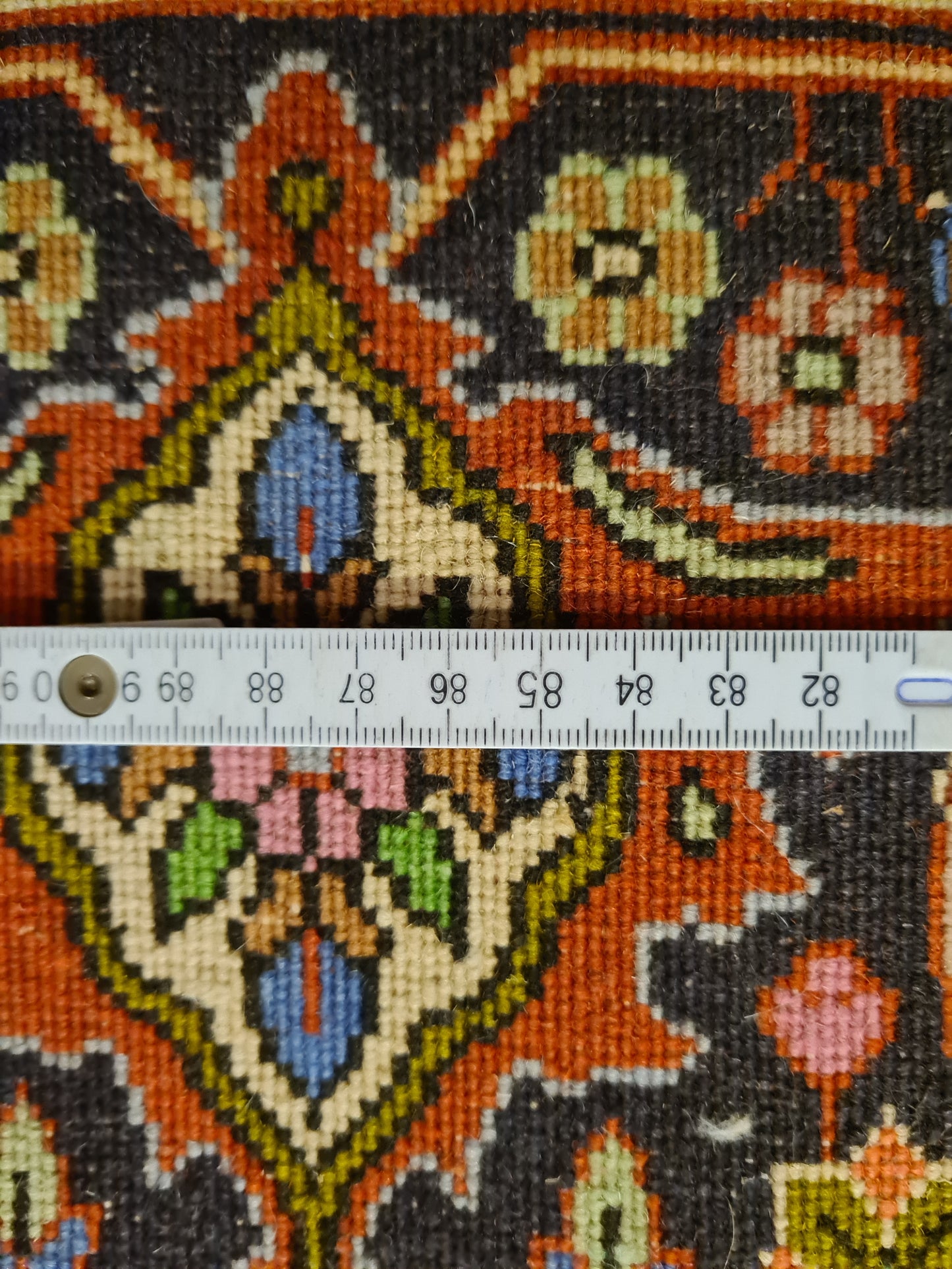 Perserteppich Orientteppich Handgeknüpfter Teppich Bidjar 345x255cm