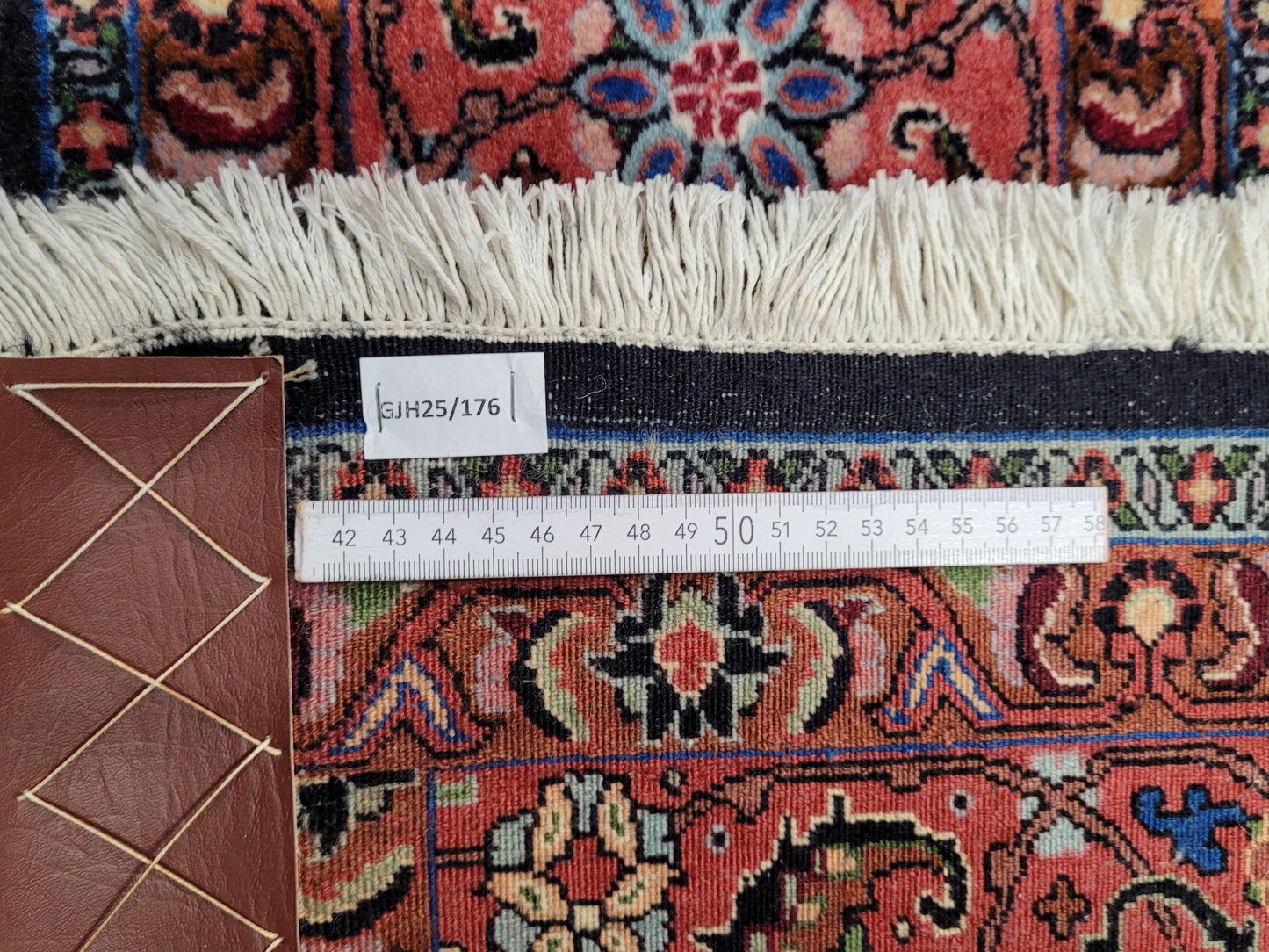 Bidjar Teppich Korkwolle signiert feine Knüpfung