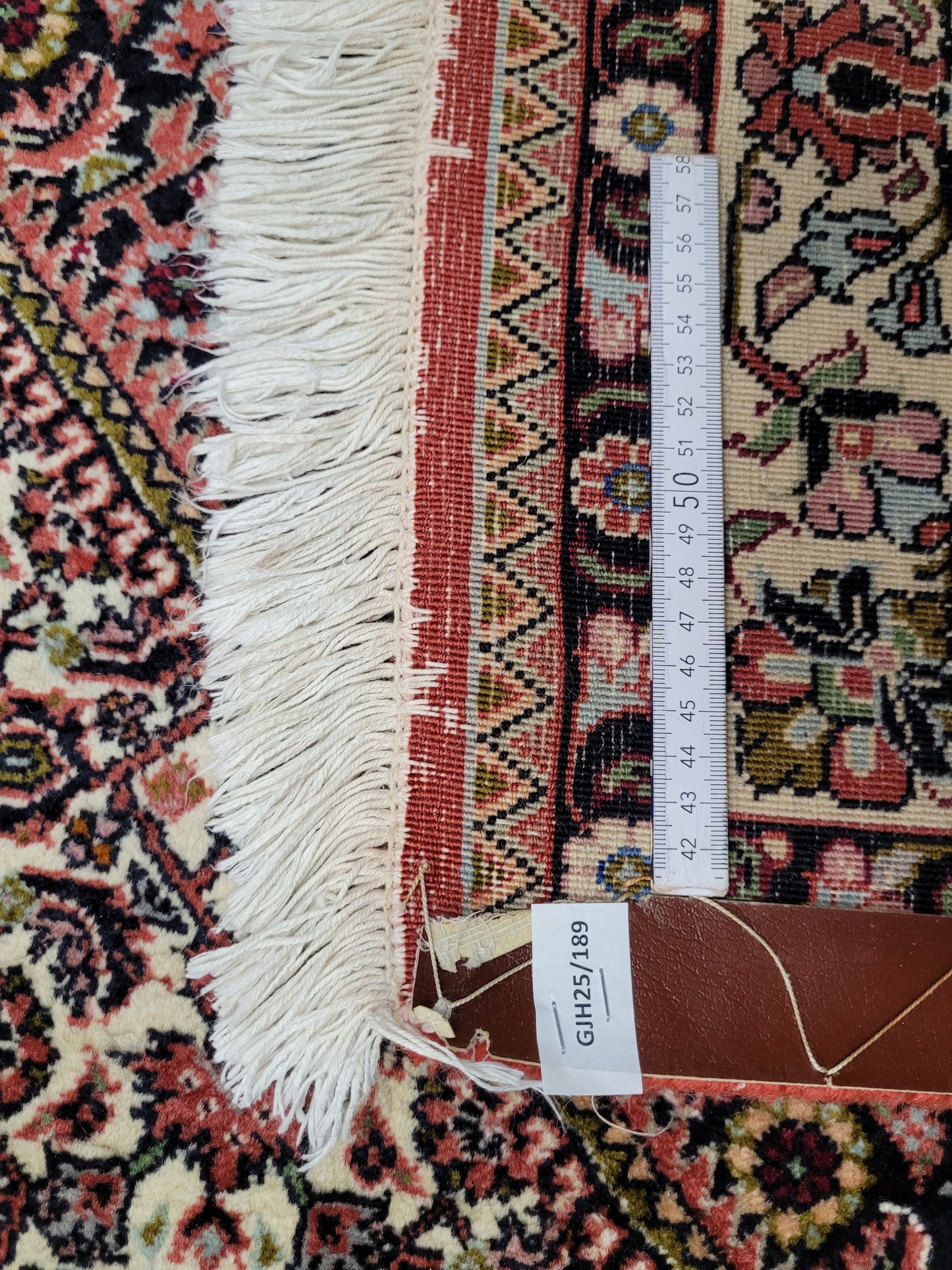 Bidjar Teppich Korkwolle feine Knüpfung großes Rhombus-Medaillon