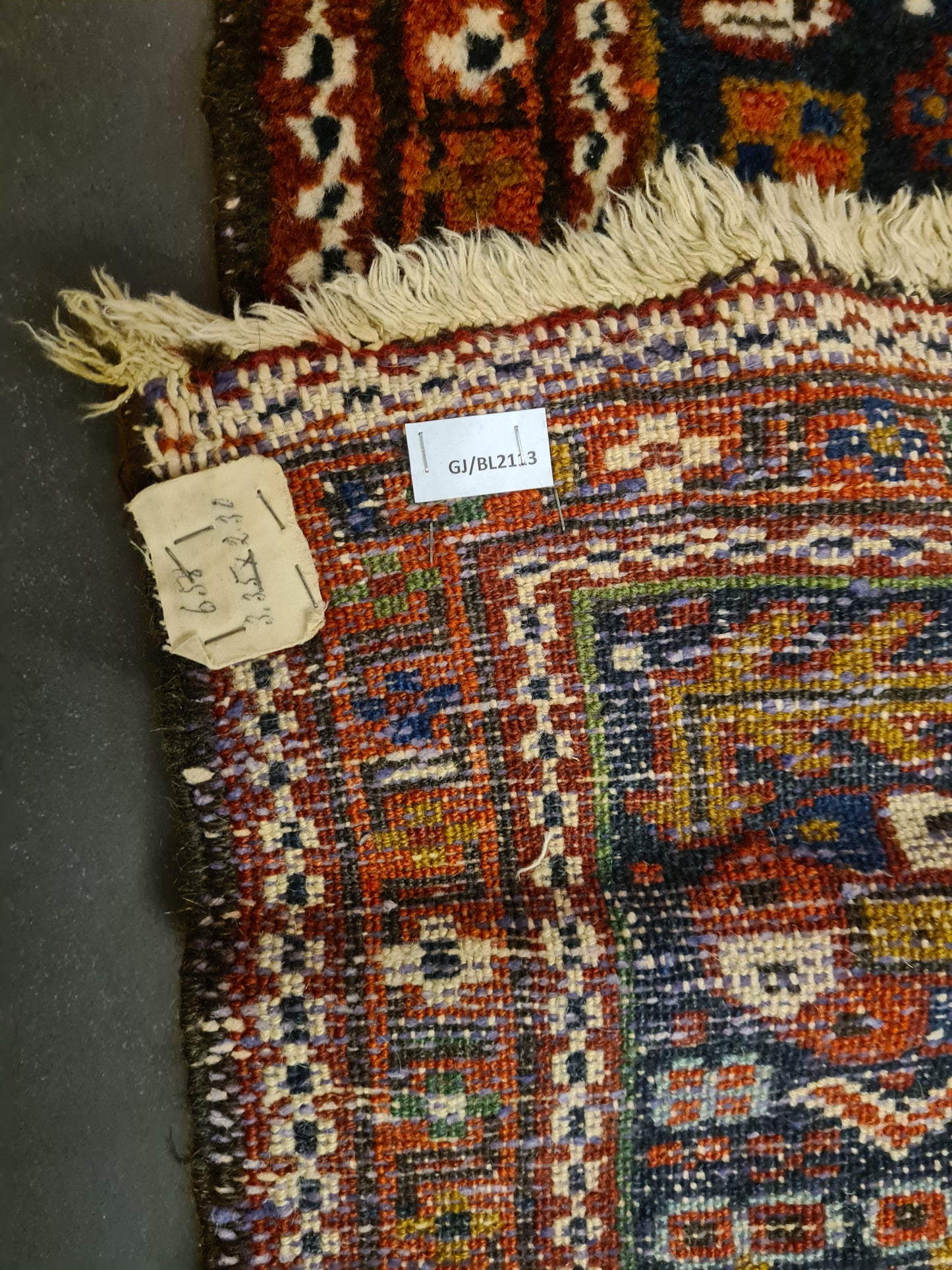 Perserteppich Orientteppich Handgeknüpfter Teppich Heris 335x230cm