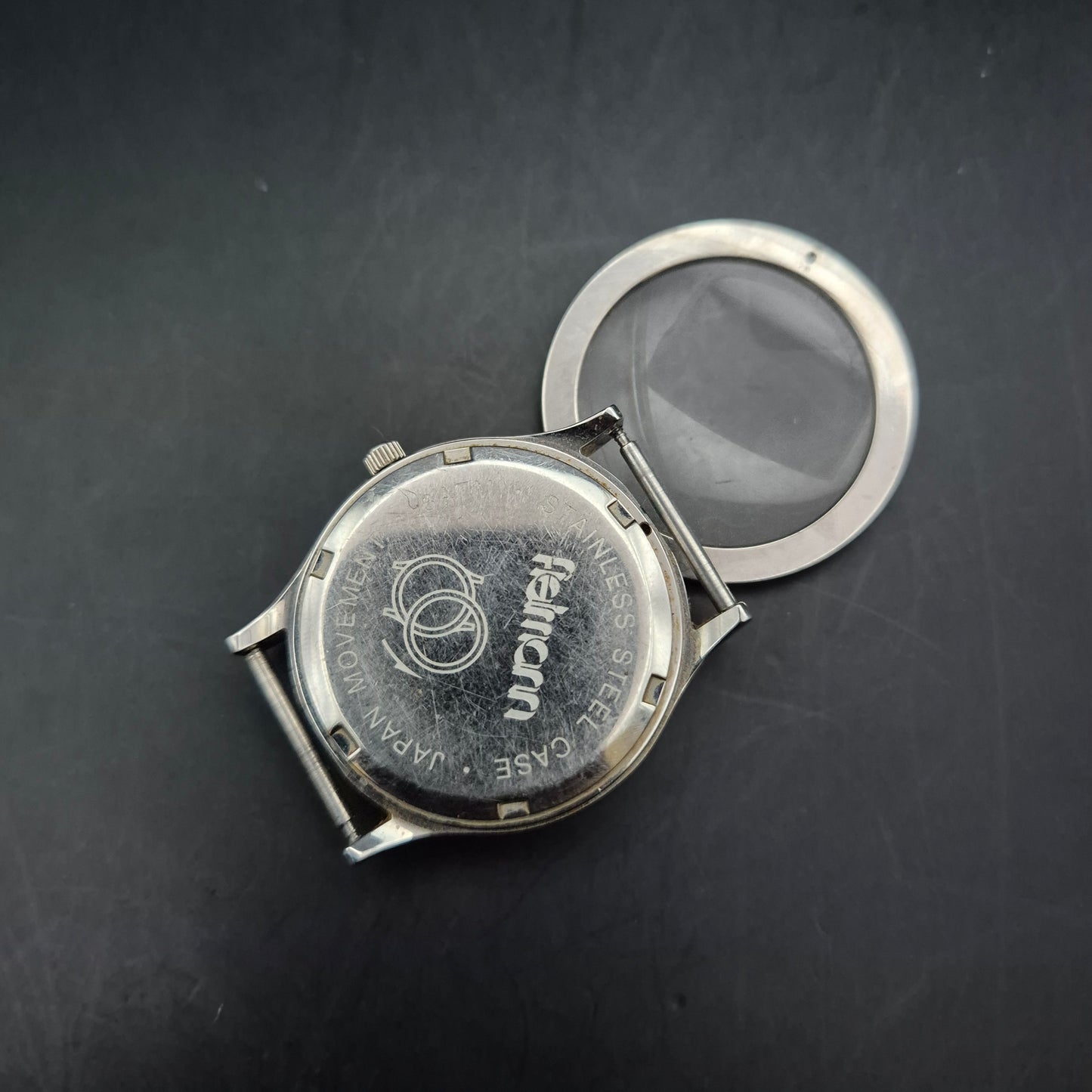 Fielmann Herren Uhr – Klassische Edelstahl Quarz Uhr mit Datumsanzeige