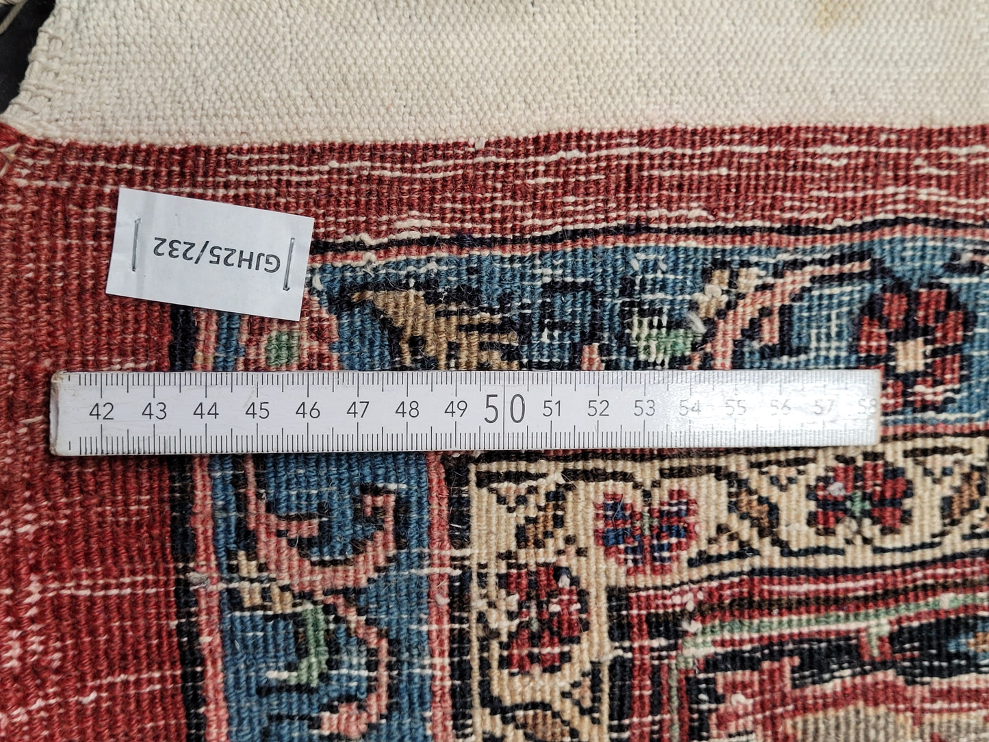 Bidjar Teppich 405x275 cm Korkwolle florales Medaillon Design