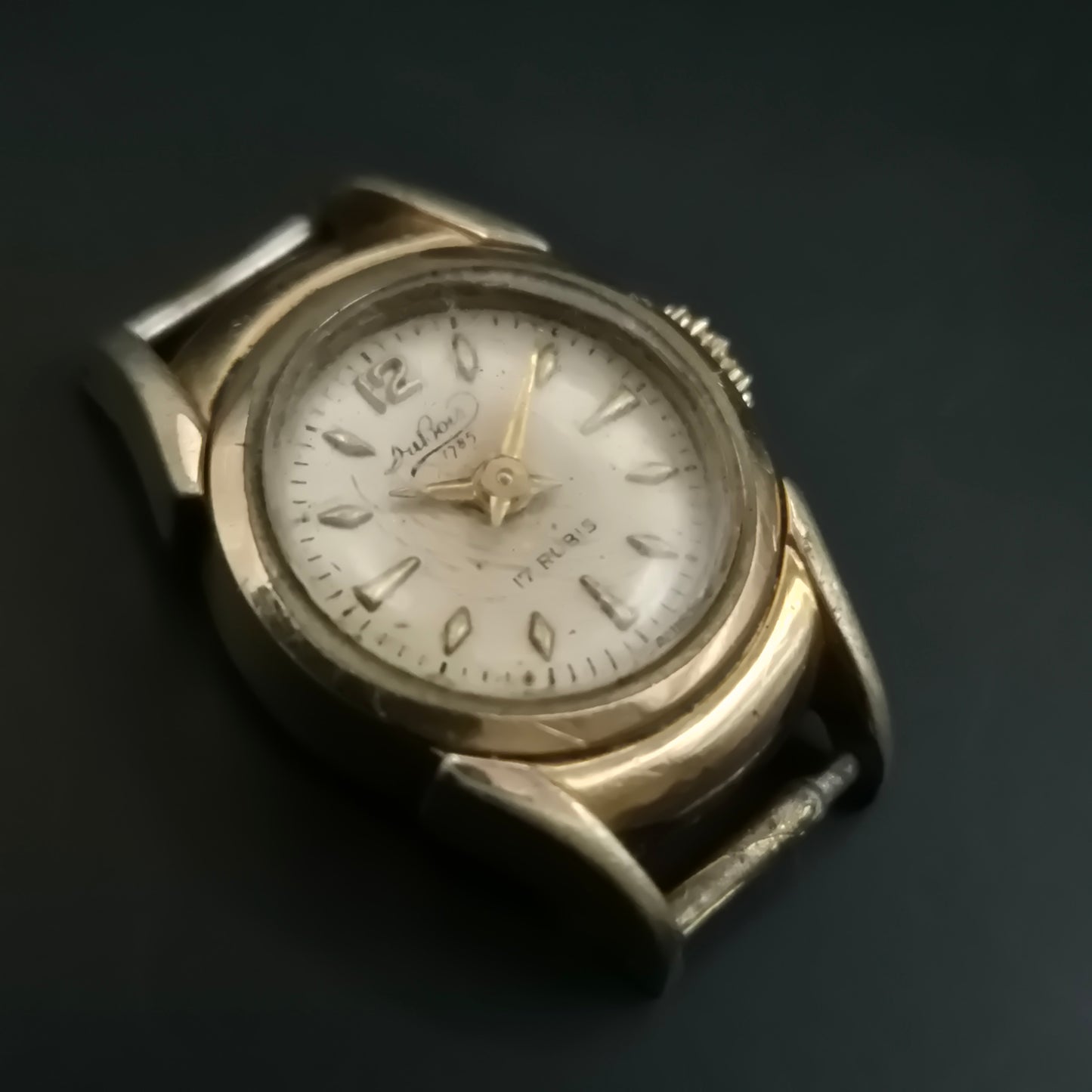 Antike AndRoss Damen Uhr – 17 Rubis Handaufzug im Vintage-Stil