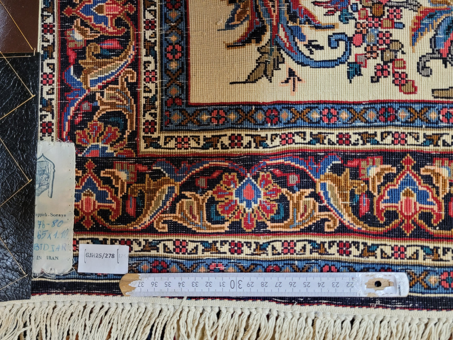 Bidjar Teppich fein florales Medaillon 165x110 cm