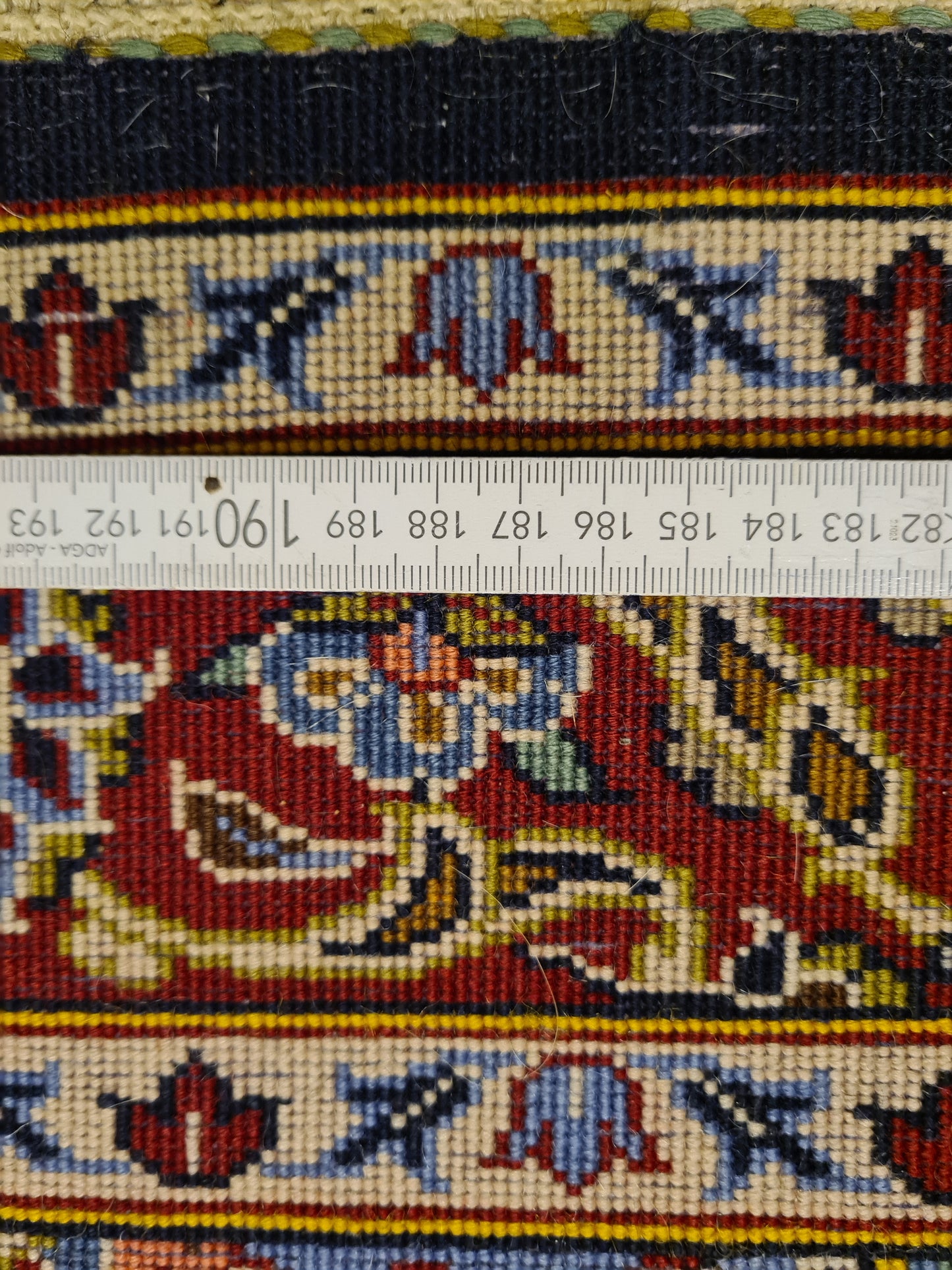 Perserteppich Orientteppich Handgeknüpfter Teppich Keshan 160x110cm