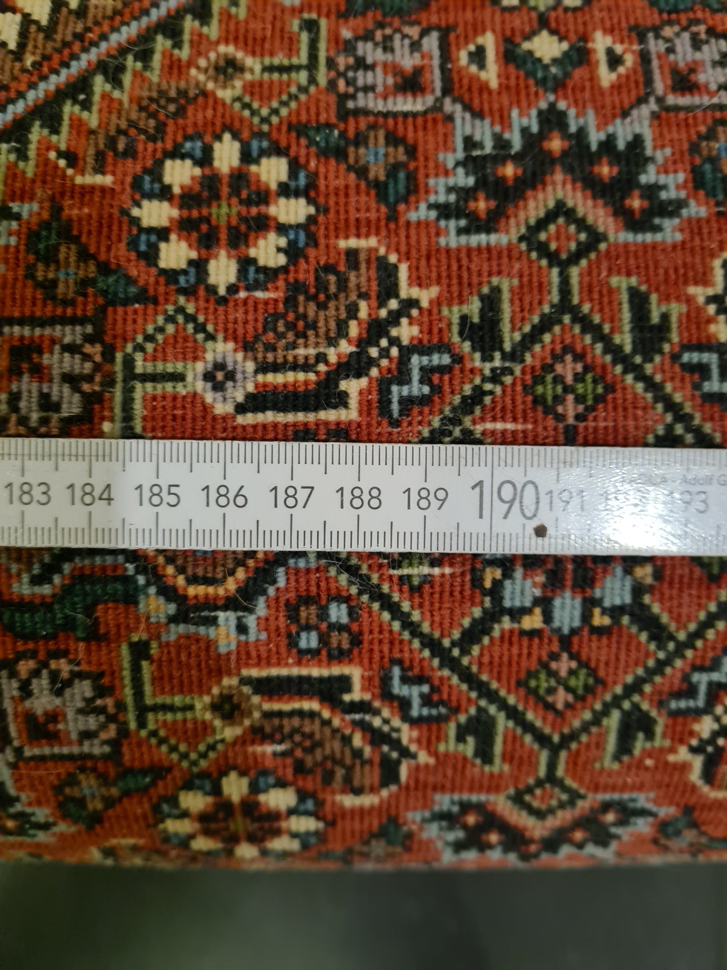 Perserteppich Orientteppich Handgeknüpfter Teppich Bidjar 220x75cm