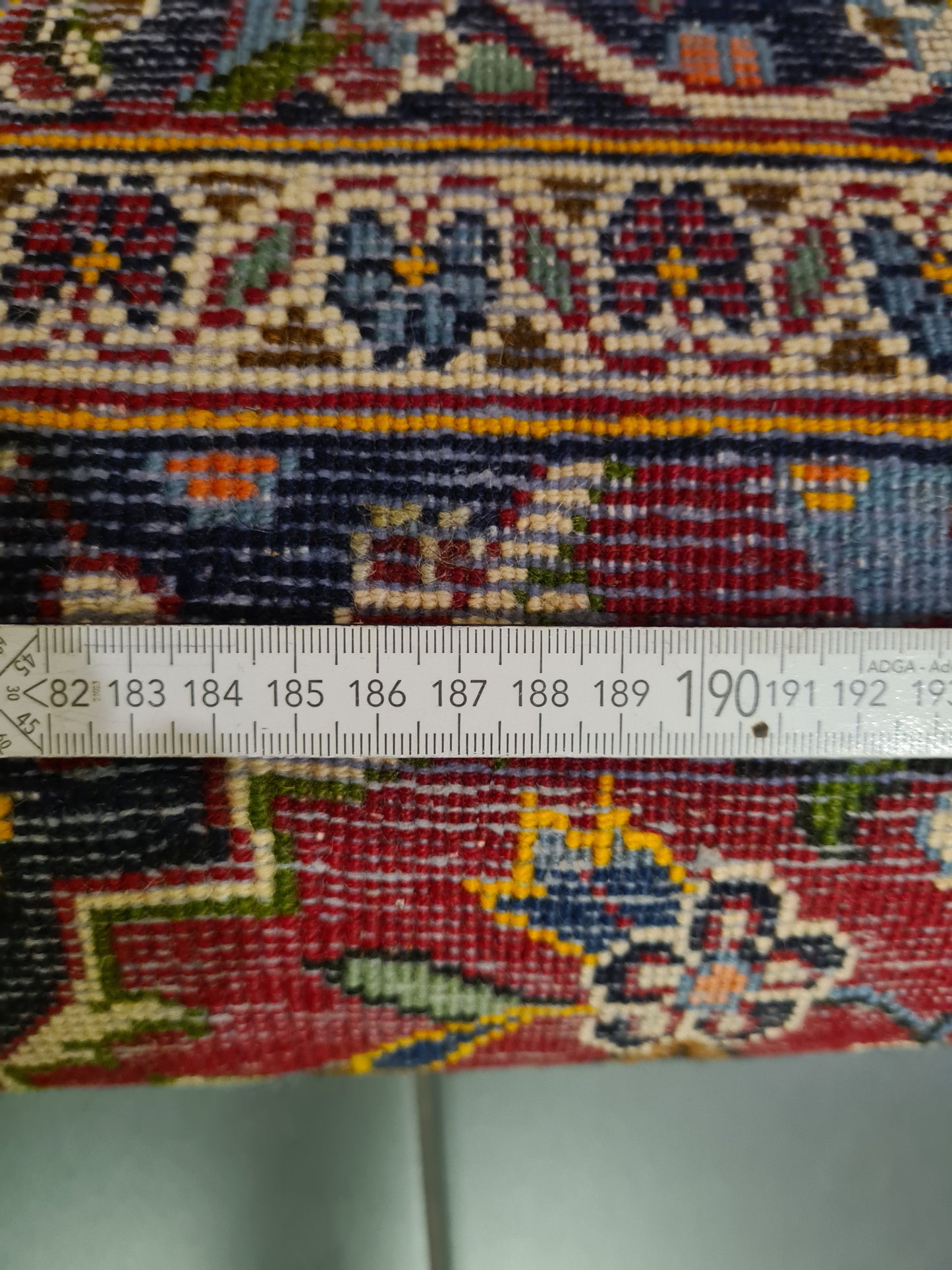 Perserteppich Orientteppich Handgeknüpfter Teppich Keshan 155x95cm