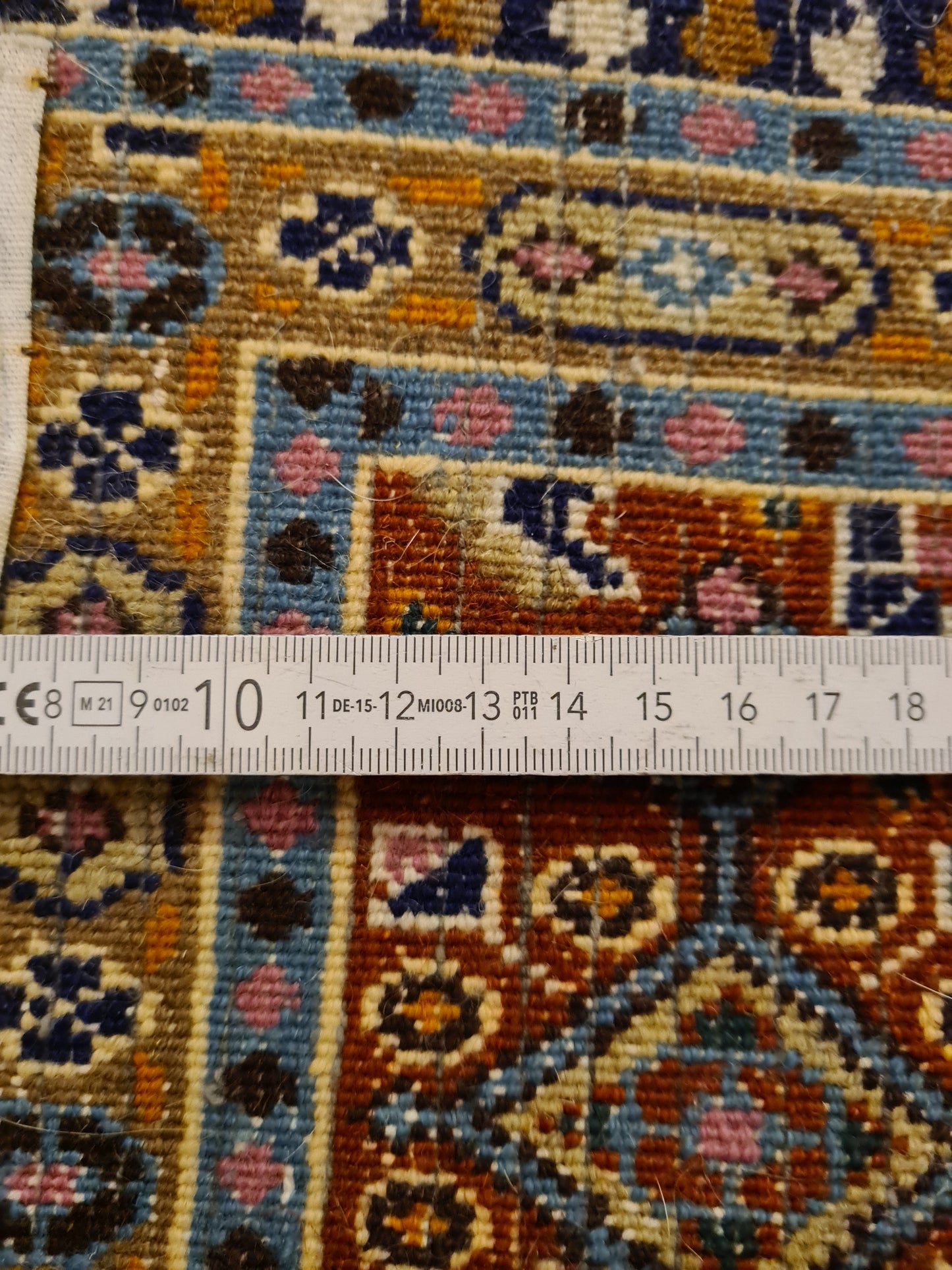 Perserteppich Orientteppich Handgeknüpfter Teppich Moud 150x100cm