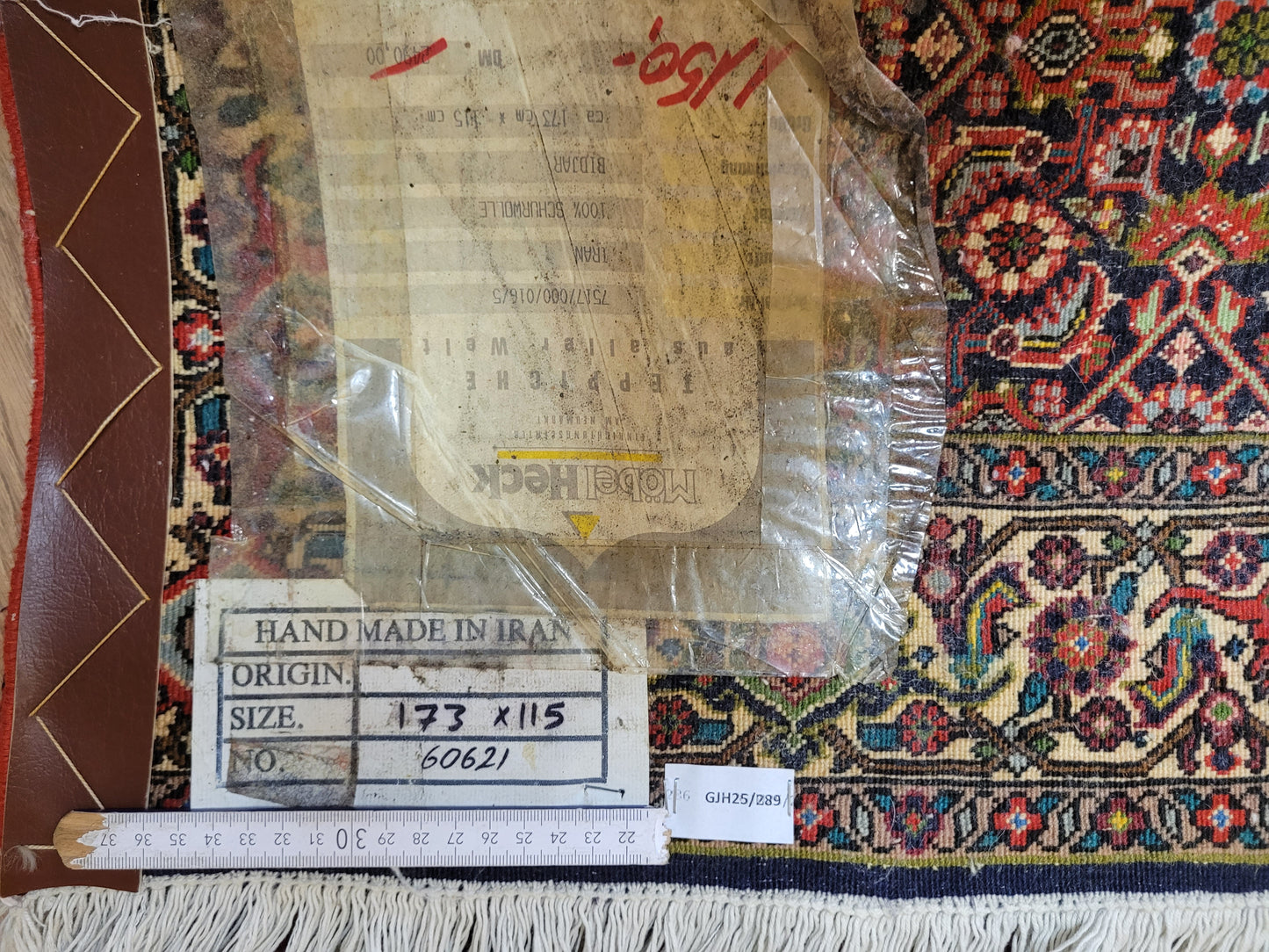 Bidjar Teppich reine Schurwolle kräftige Knüpfung 173x115 cm