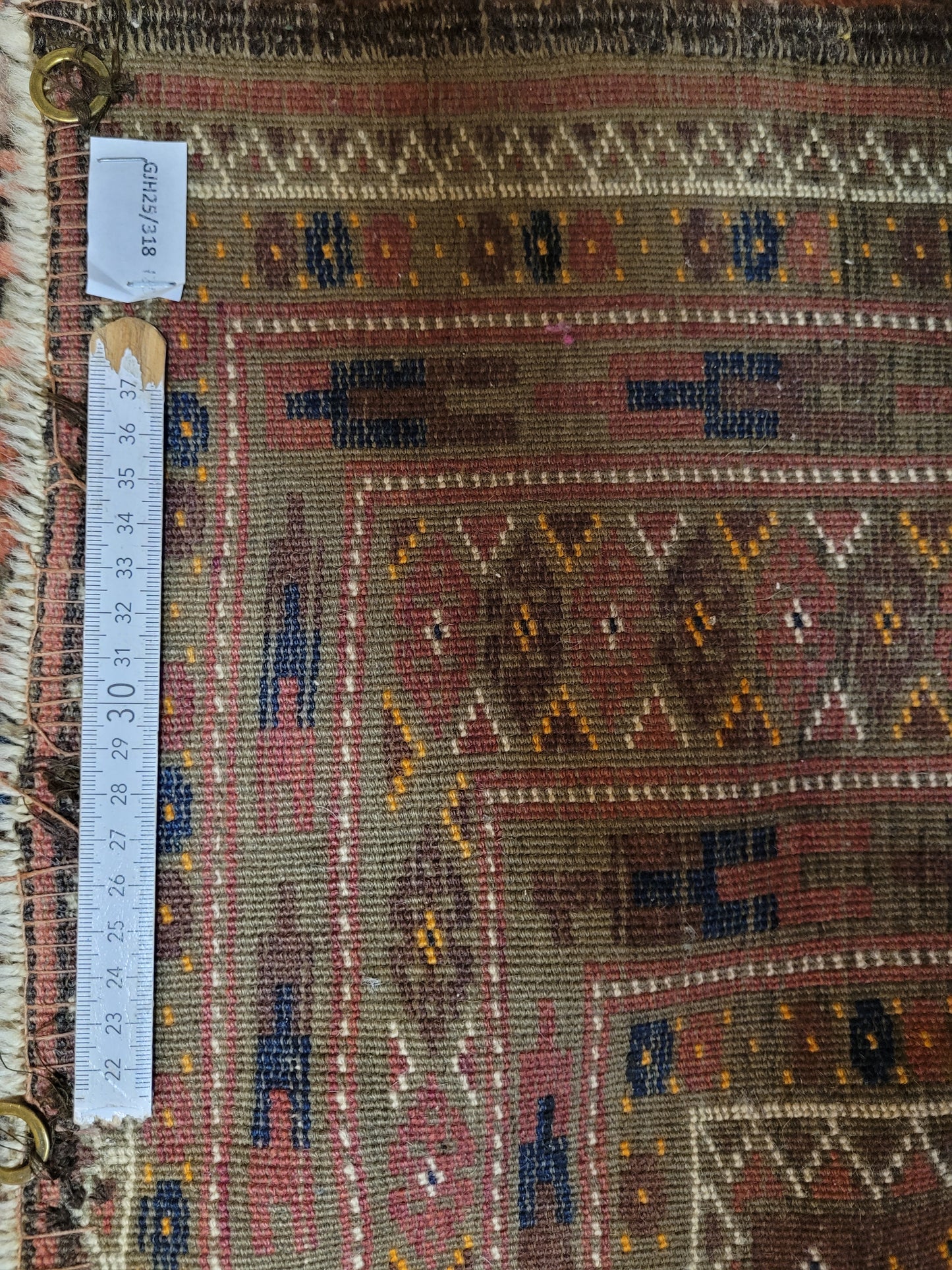 Orientteppich handgeknüpft Jomut Buchara 187x120 cm