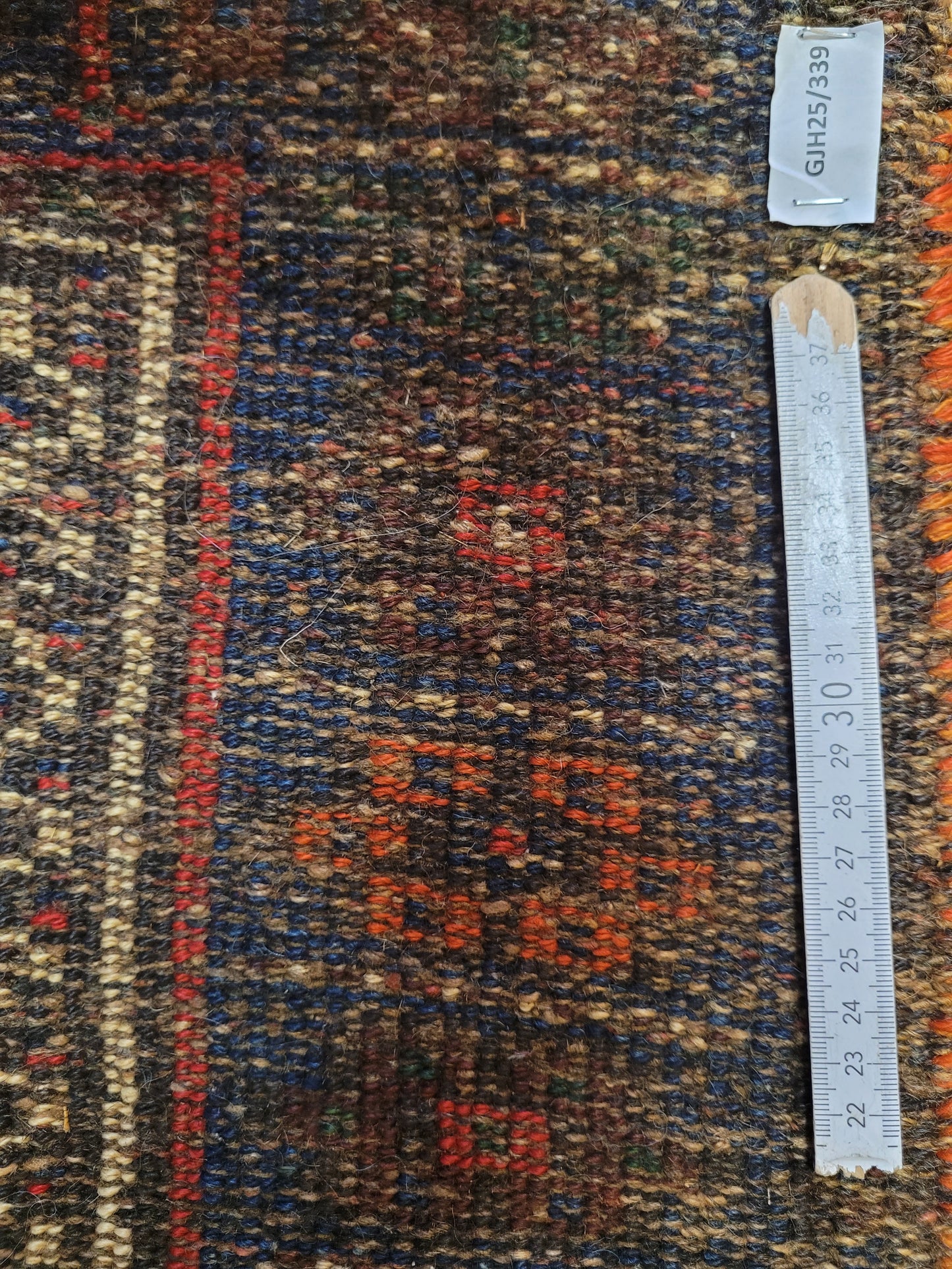 Orientteppich handgeknüpft 90×60 cm Gashgai Nomadenkunst