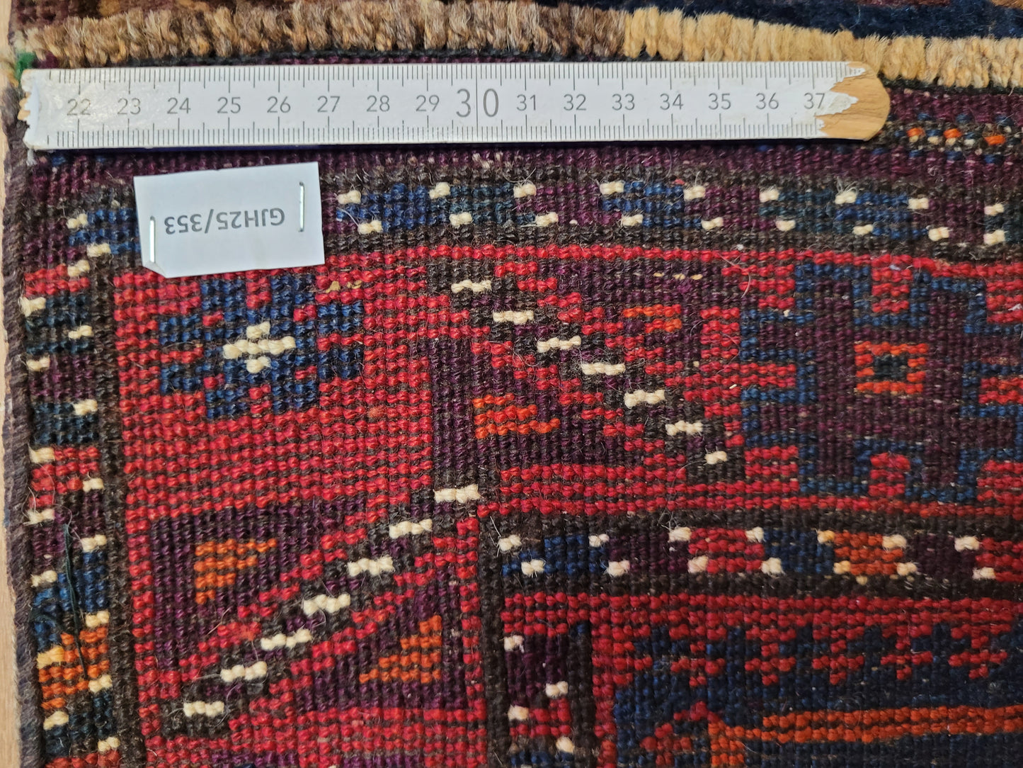 Orientteppich handgeknüpft Beludj 90×60 cm