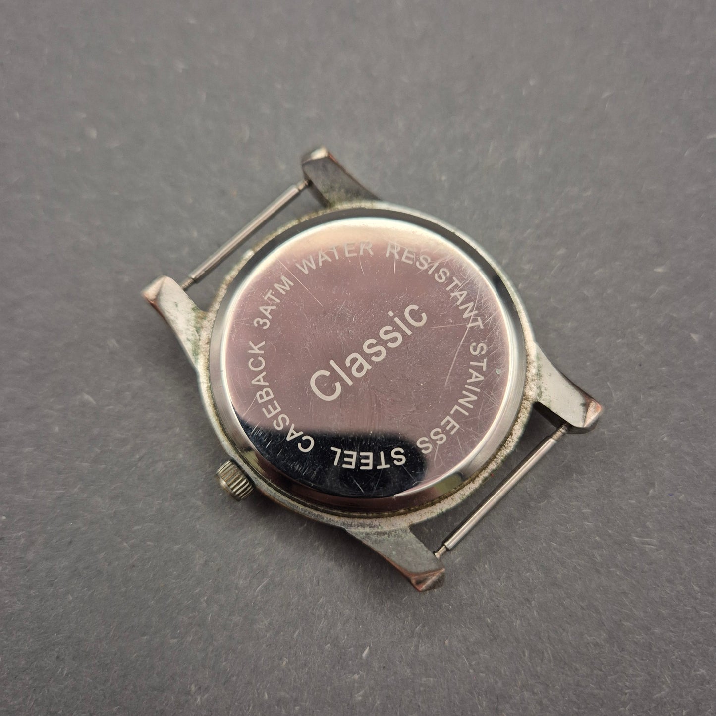 Schlichte Herren Uhr „Classic“ mit schwarzem Zifferblatt