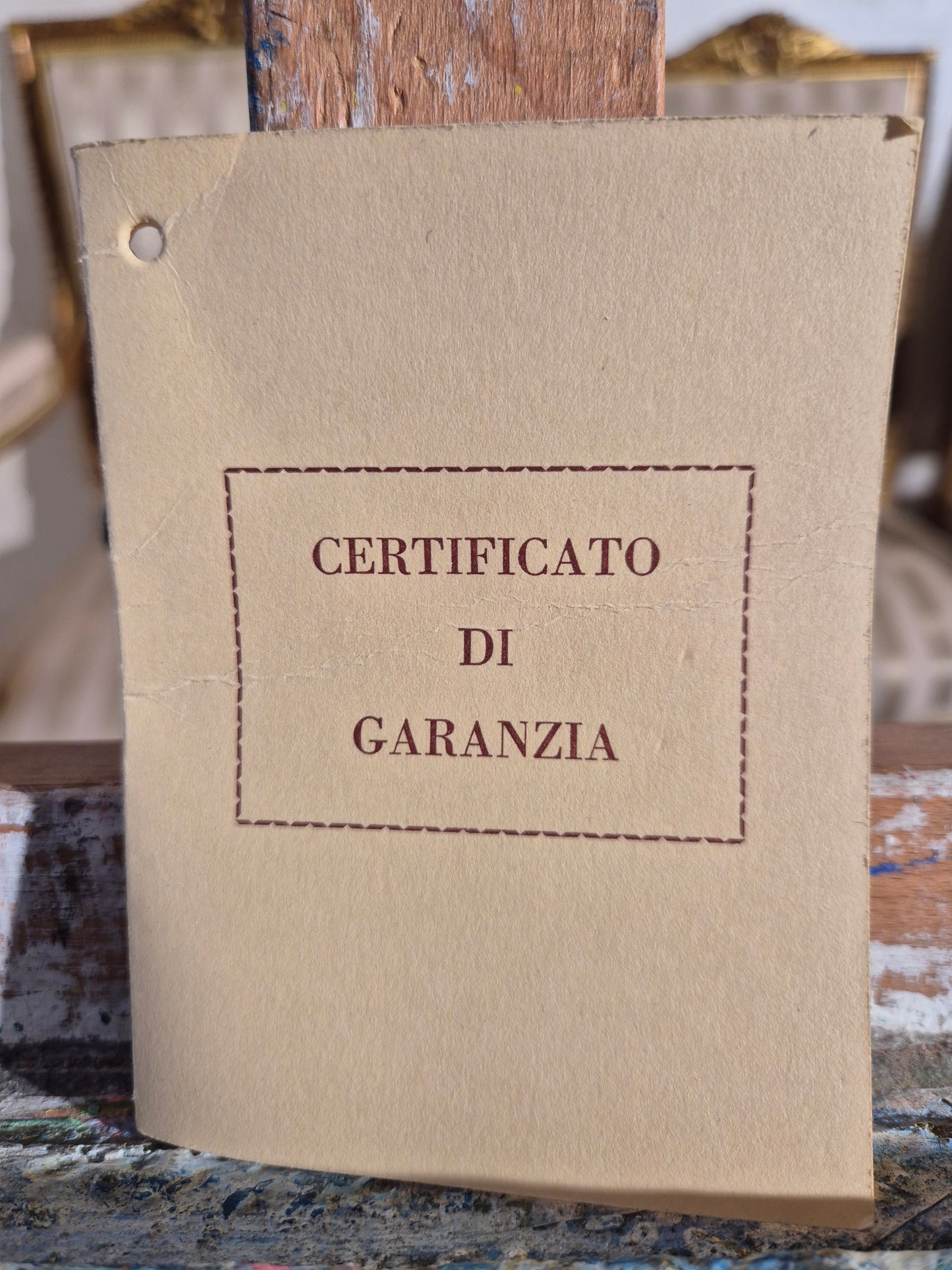 Ölgemälde Stillleben Blumen Handsigniert Italienische Schule (XX) 47x47cm