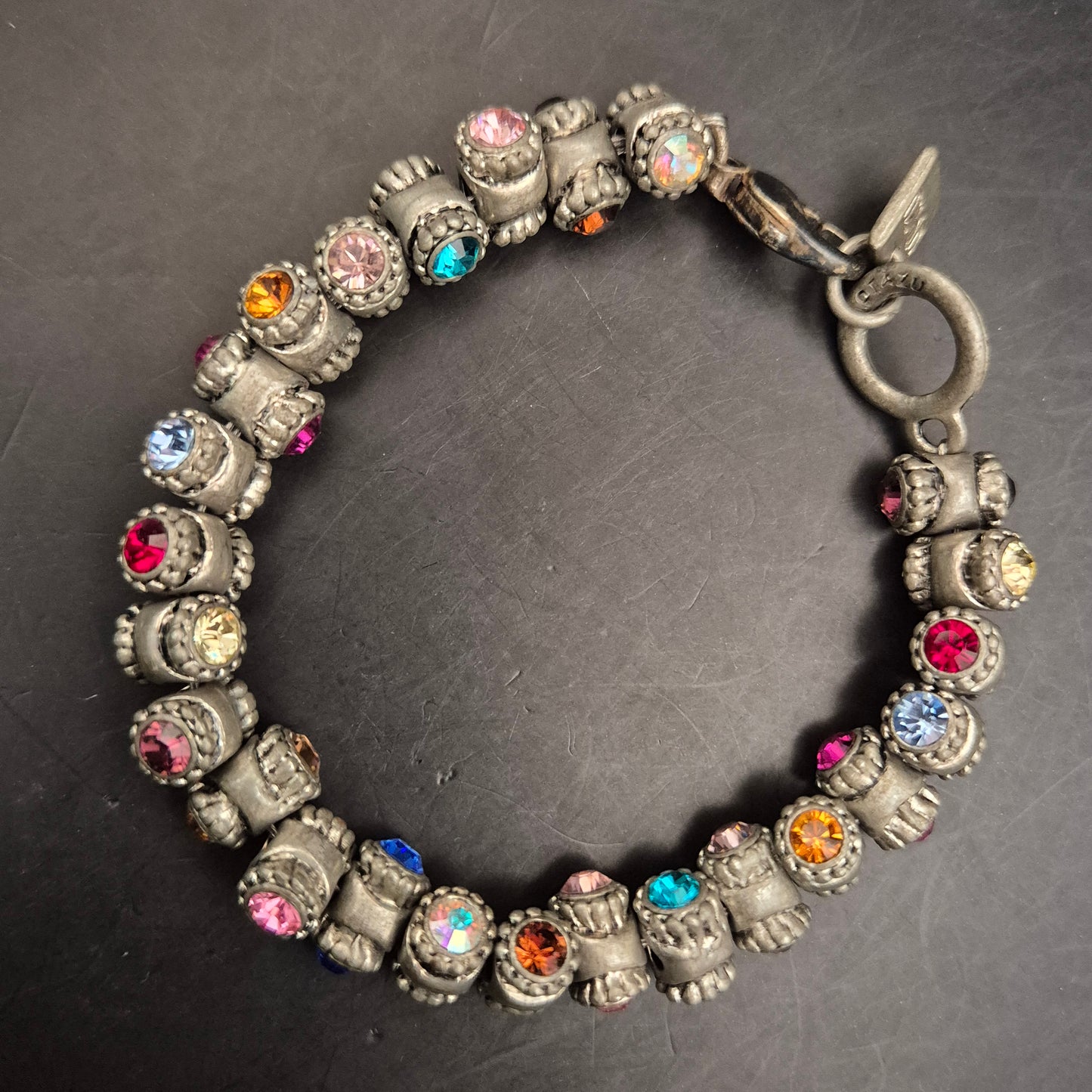 Otazu Damen Armband – Buntes Strassdesign im Vintage-Stil