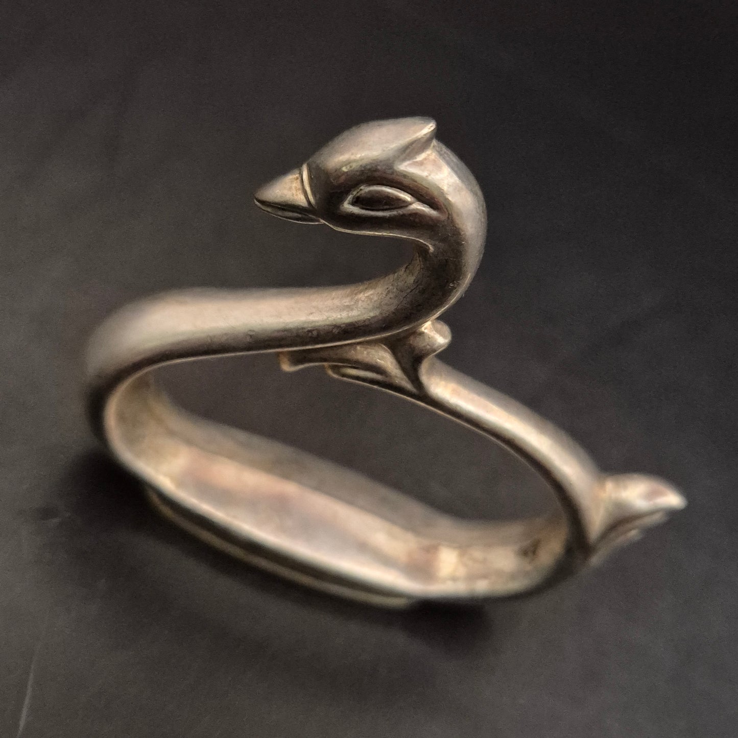 Vintage Serviettenring in Schwanenform – Dekoratives Tischaccessoire