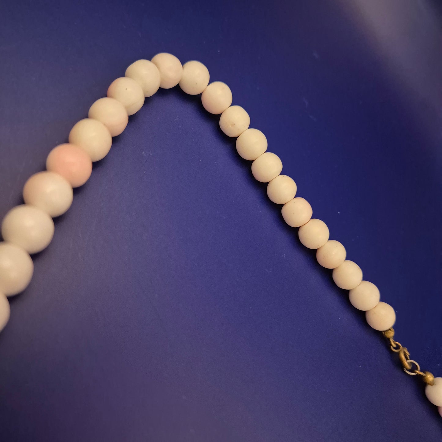 Klassische Perlen Halskette – Zartes Rosé in Rundperlen-Optik