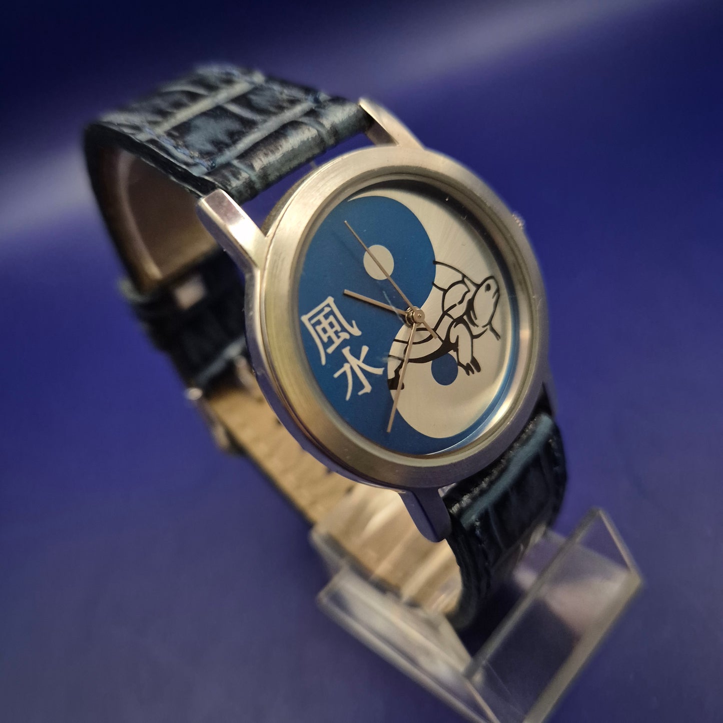Ausgefallene Yin Yang Damen Uhr – Spirituelles Feng Shui Design