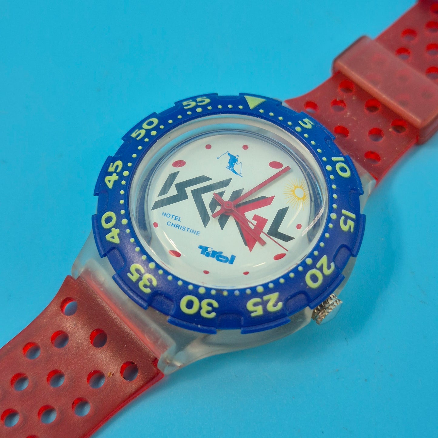 Sportliche Skigl Herren Uhr – Hotel Christine Ischgl Edition