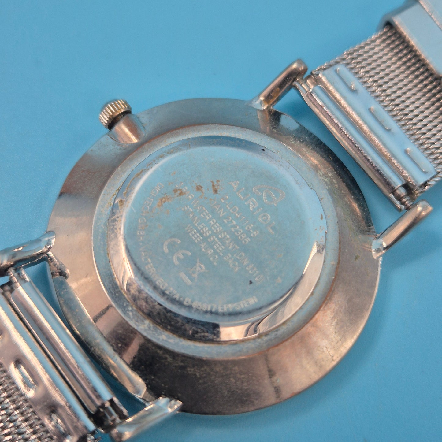 Auriol Damen Uhr Silberfarben – Klassisches Meshband