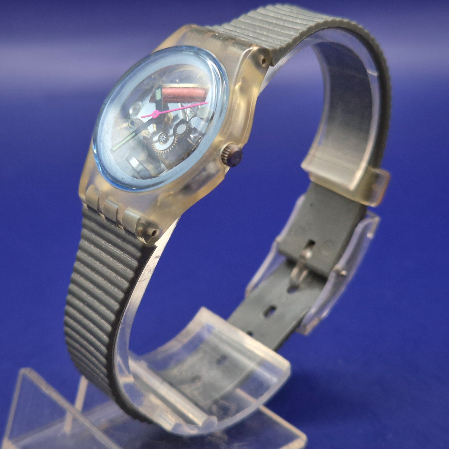 Kultige Swatch Jelly Fish GK100 – Transparentes Skelett Design
