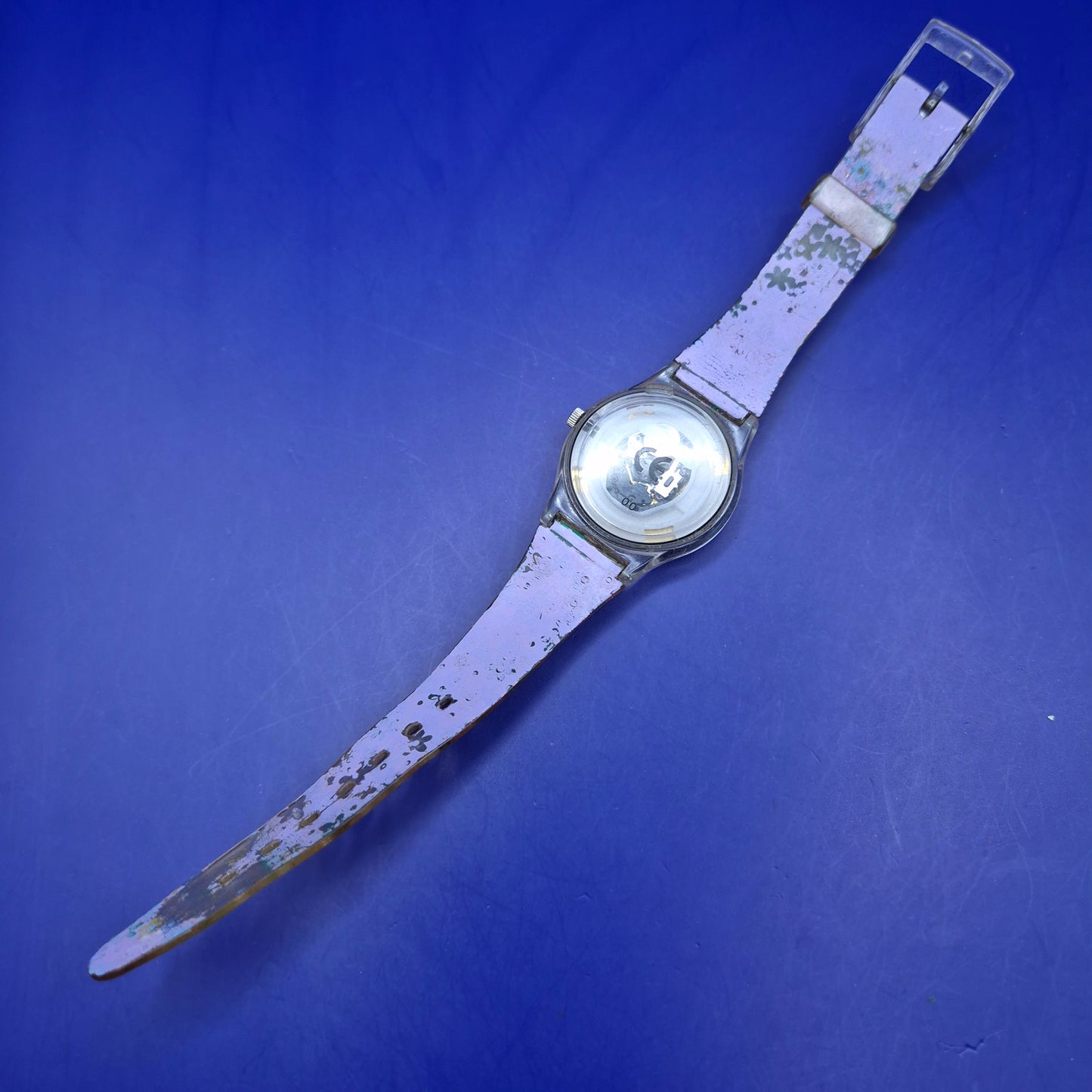 Vintage Fiorucci Damen Uhr – Verspieltes Blumendesign im 90er-Stil