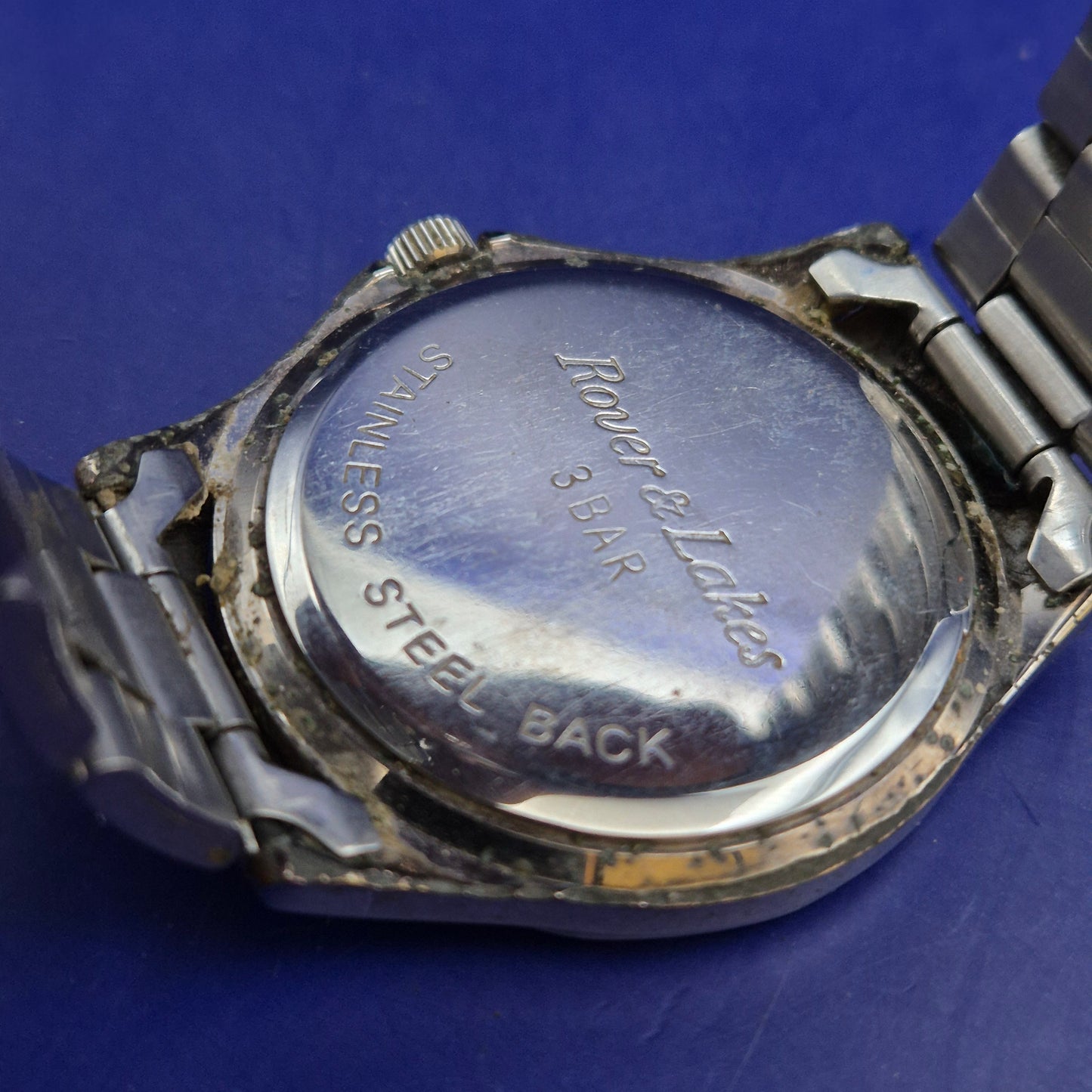 Rover & Lakes Herren Uhr – Klassischer Look mit schwarzem Zifferblatt