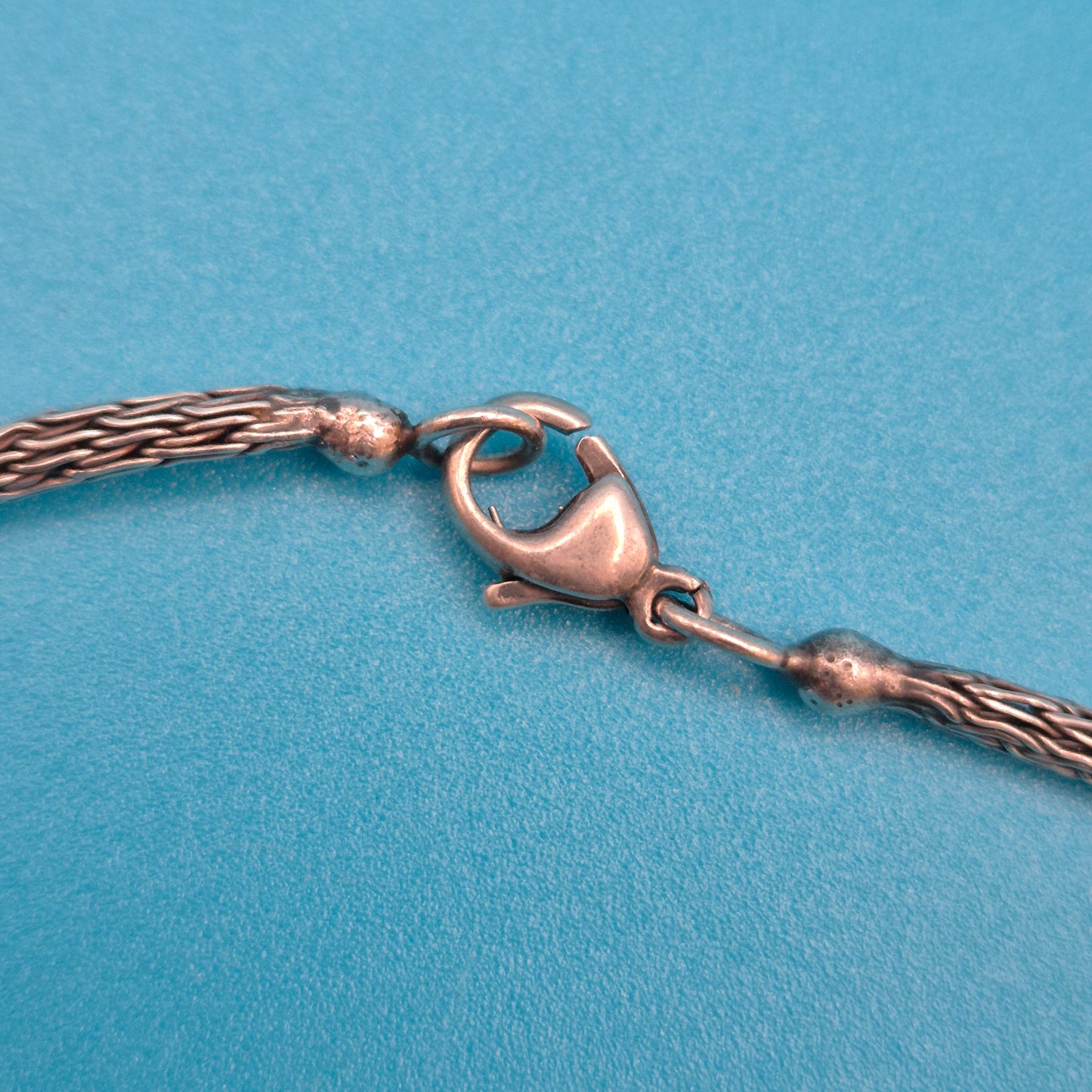 Vintage Statement-Kette mit architektonischem Halbmond-Anhänger