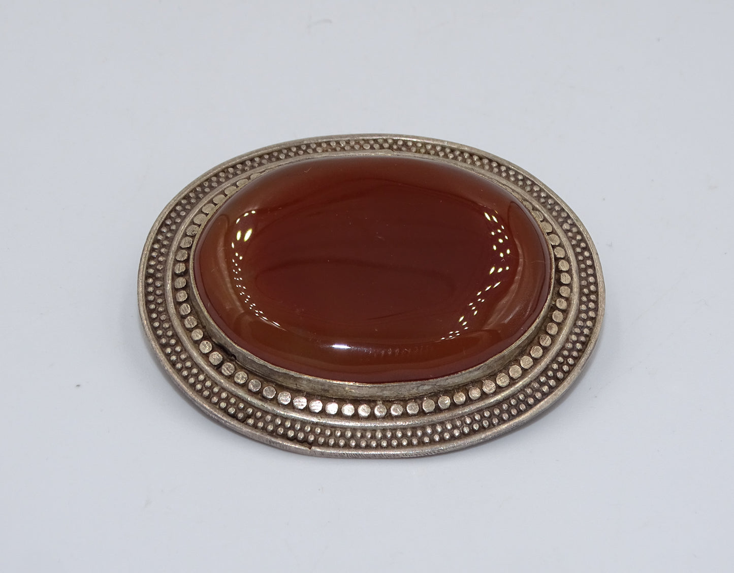 Antike Jugendstil 925 Silber Brosche