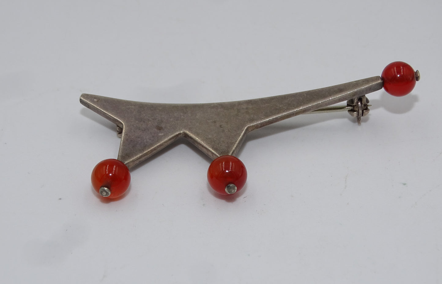 Design-Brosche aus 835er Silber
