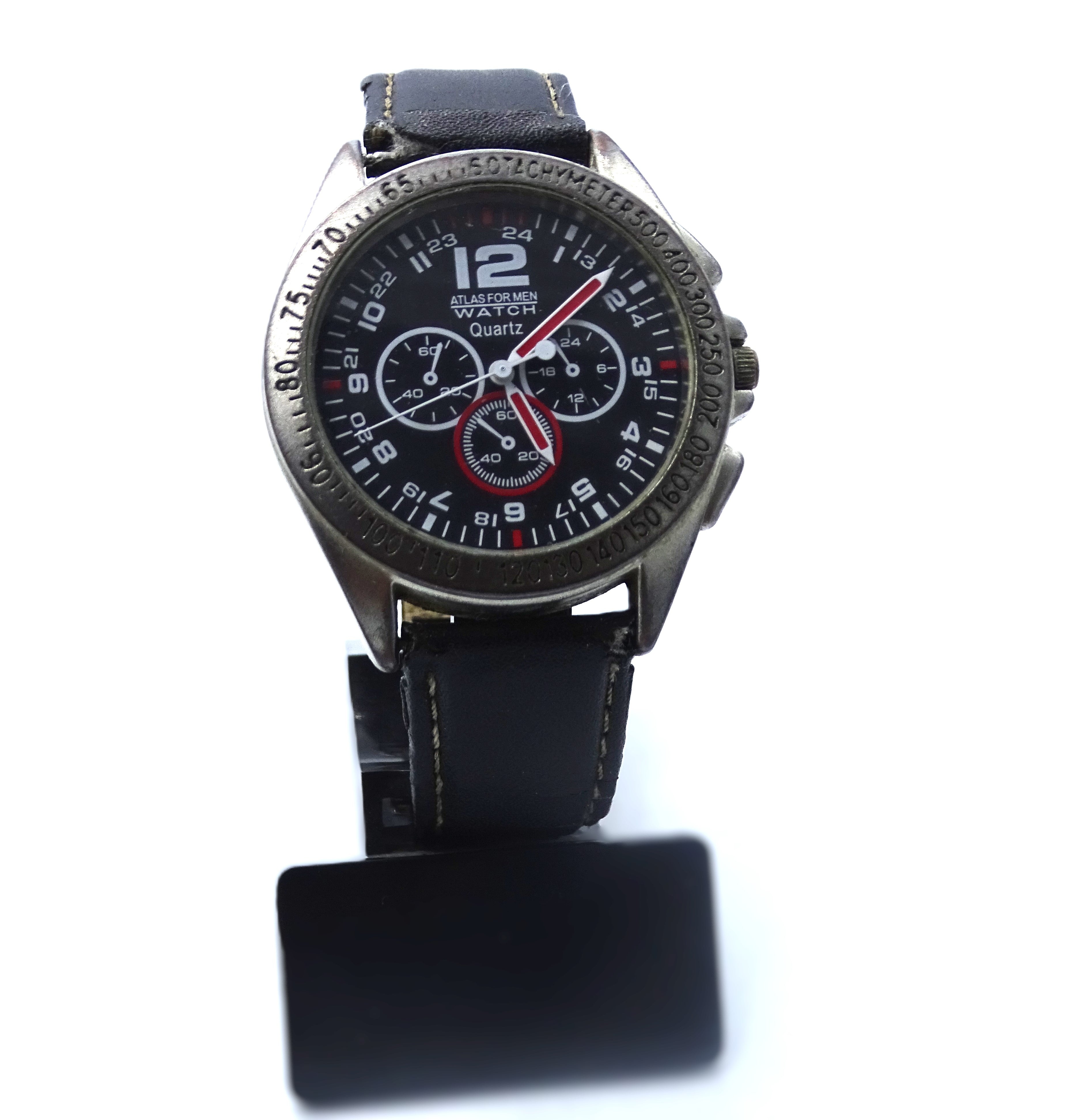 Herrenuhr Atlas for Men Schwarz - Main Image