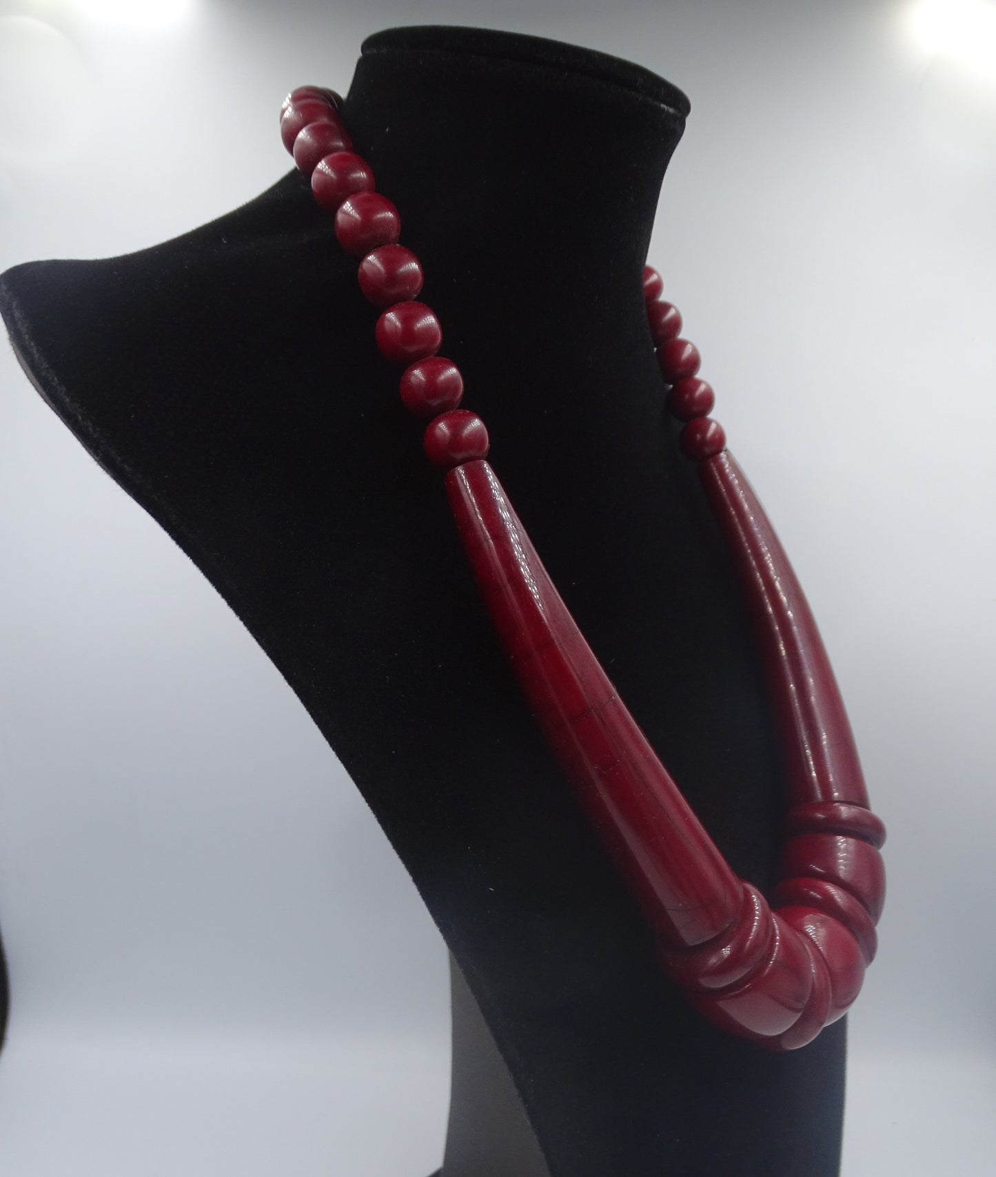 Vintage Art Deco Kette – Vermutlich Bakelit