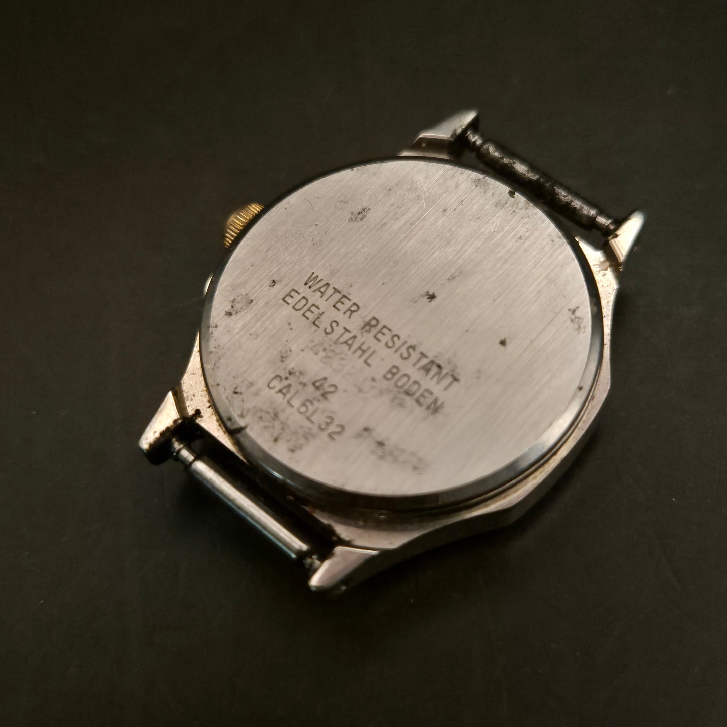 Vintage PRATINA Quarz Armbanduhr - Silber & Goldfarben, Unisex - Bild 5