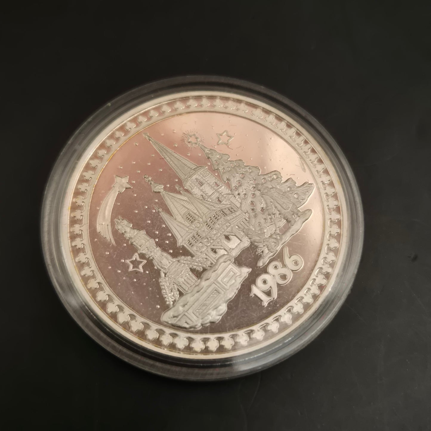 Vintage Gedenkmedaille Winterzauber 1986 - Bild 6